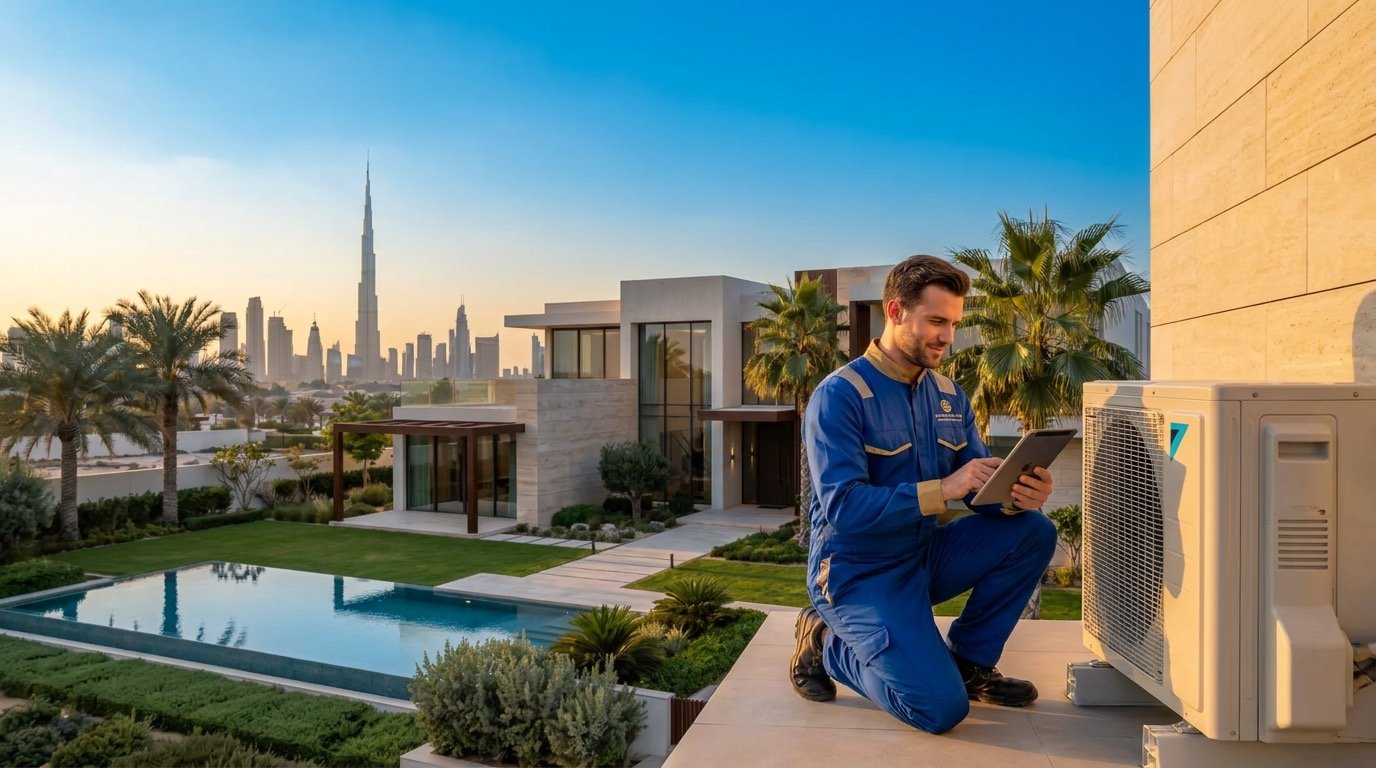 Preventive AC maintenance in Dubai by European Technical