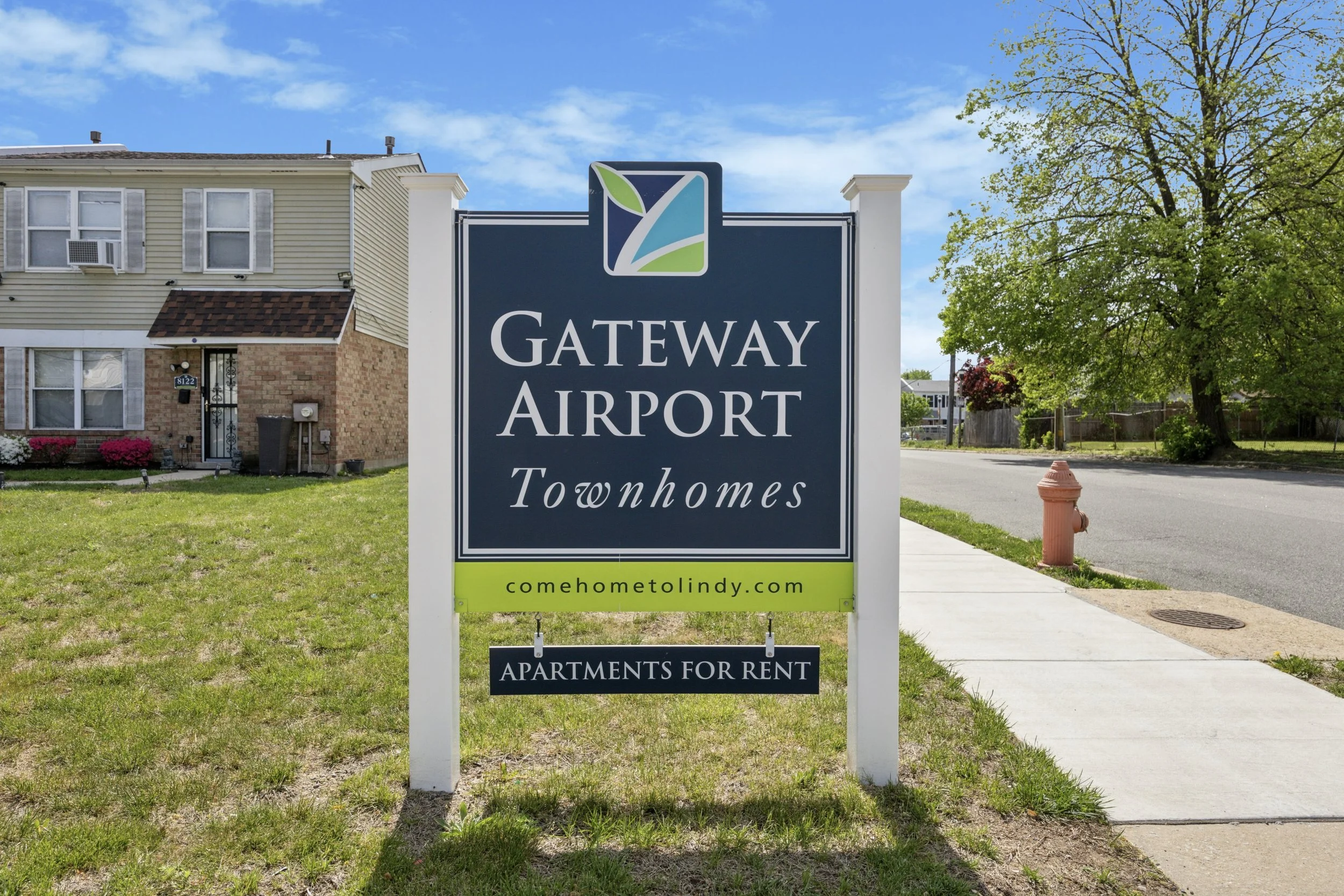 Gateway Airport Townhomes community in Southwest Philadelphia