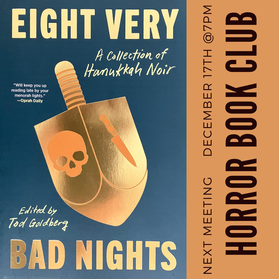 Horror Book Club:  Eight Very Bad Nights