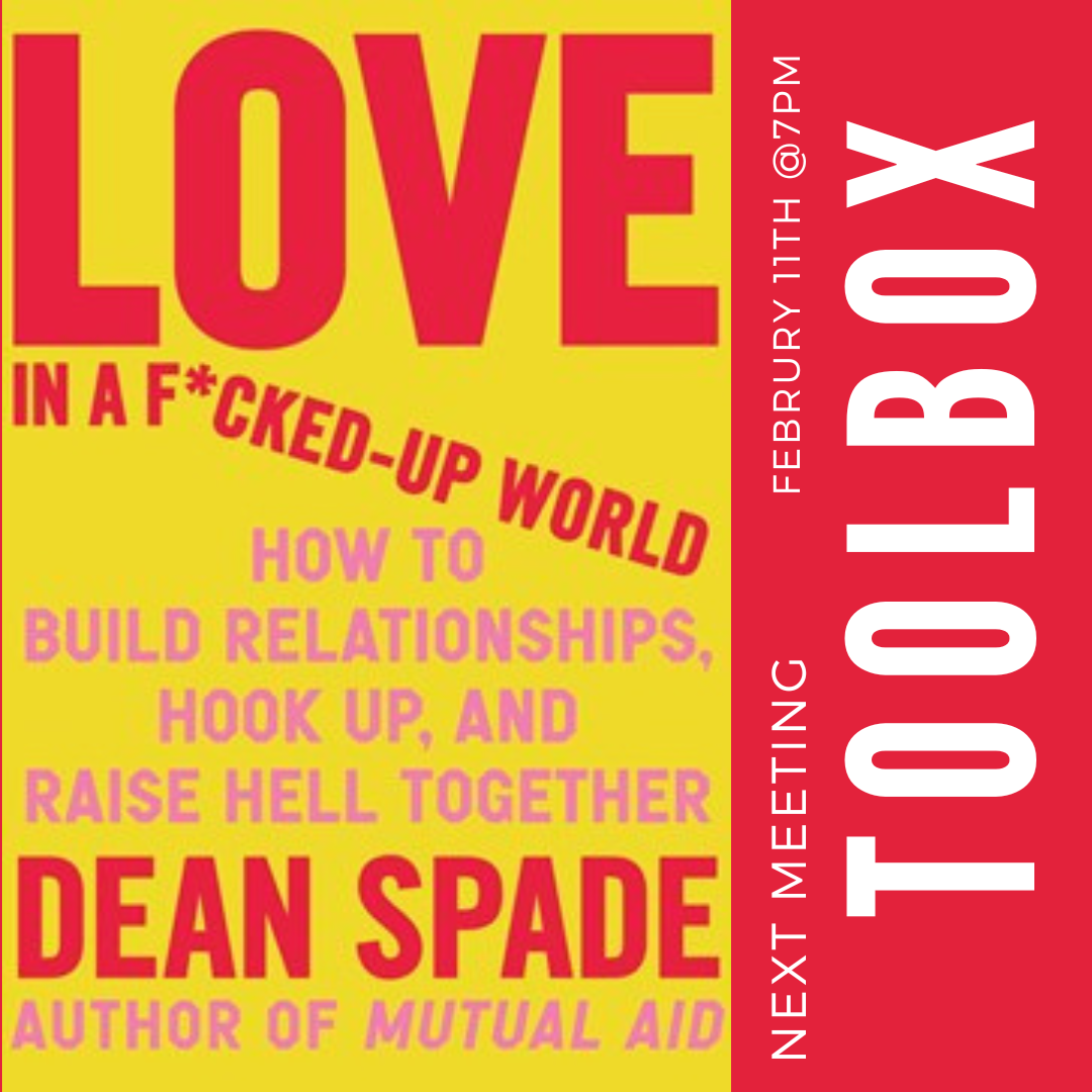 Toolbox Book Club: Love in a F*cked-Up World