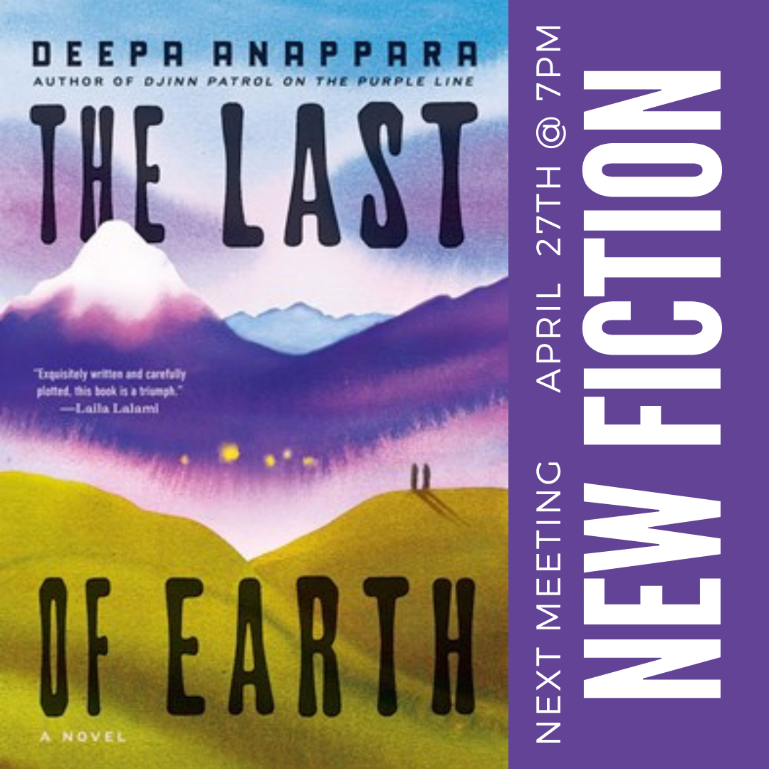 New Fiction Book Club: The Last of Earth