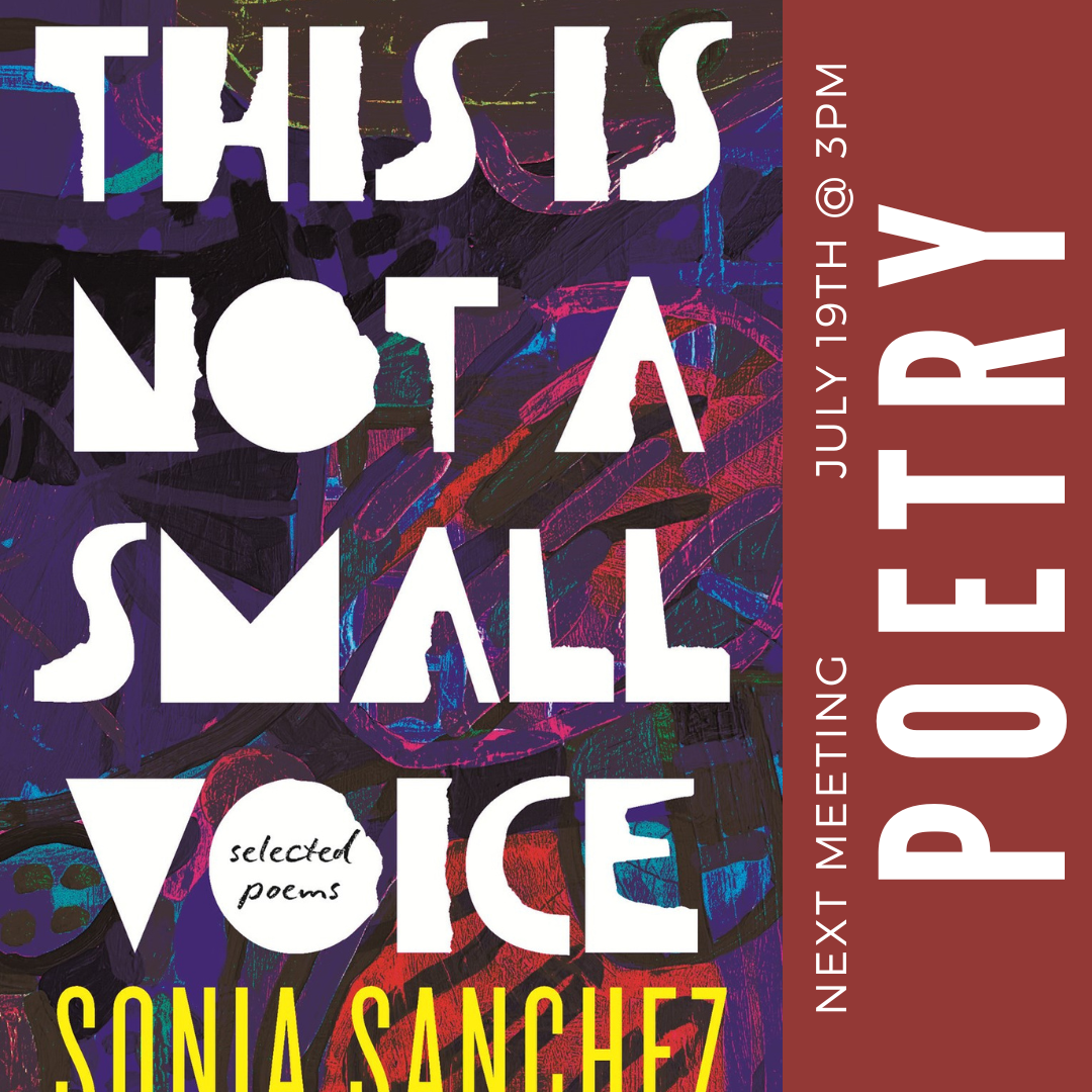 Poetry Book Club:  This is Not a Small Voice