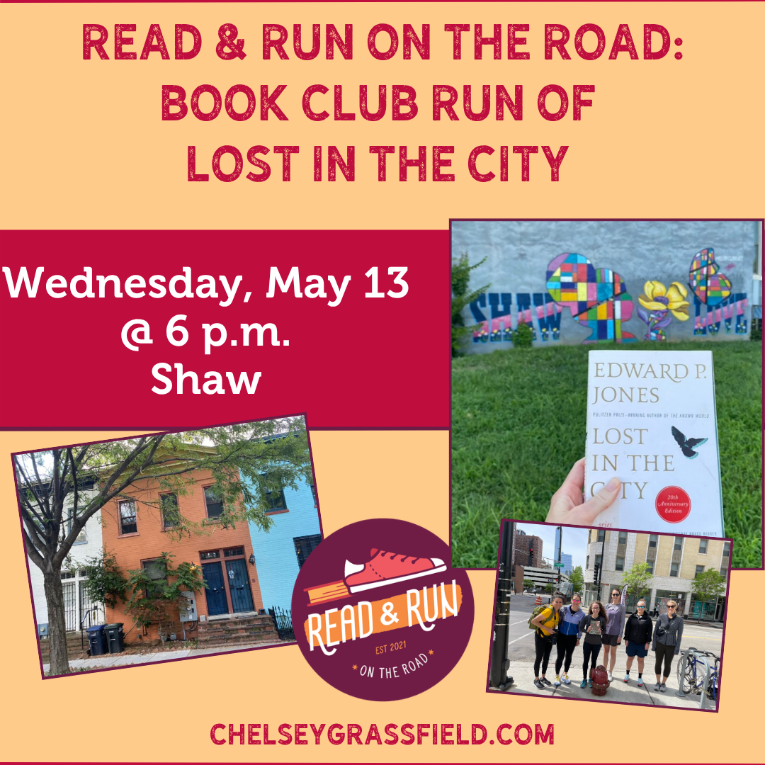 Read &amp; Run on the Road: Book Club Run of Lost in the City