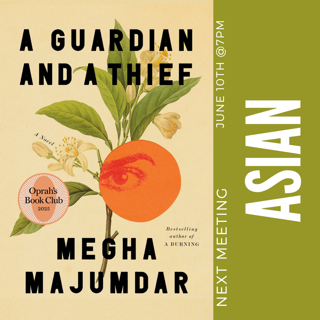 Asian Book Club: A Guardian &amp; a Thief by Megha Majumdar