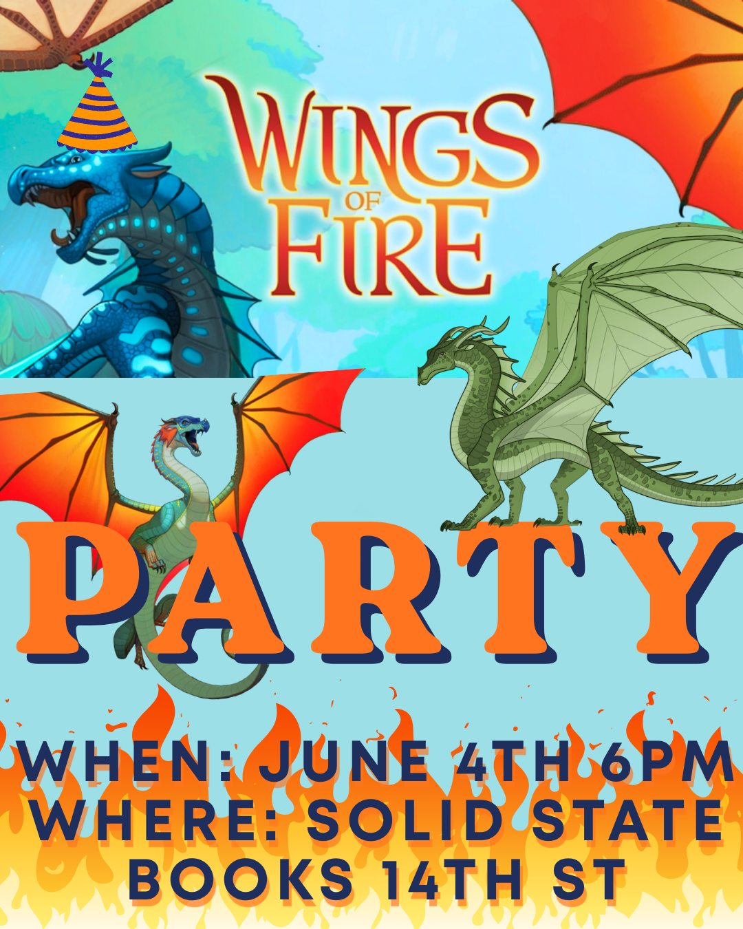 Wings of Fire Party!