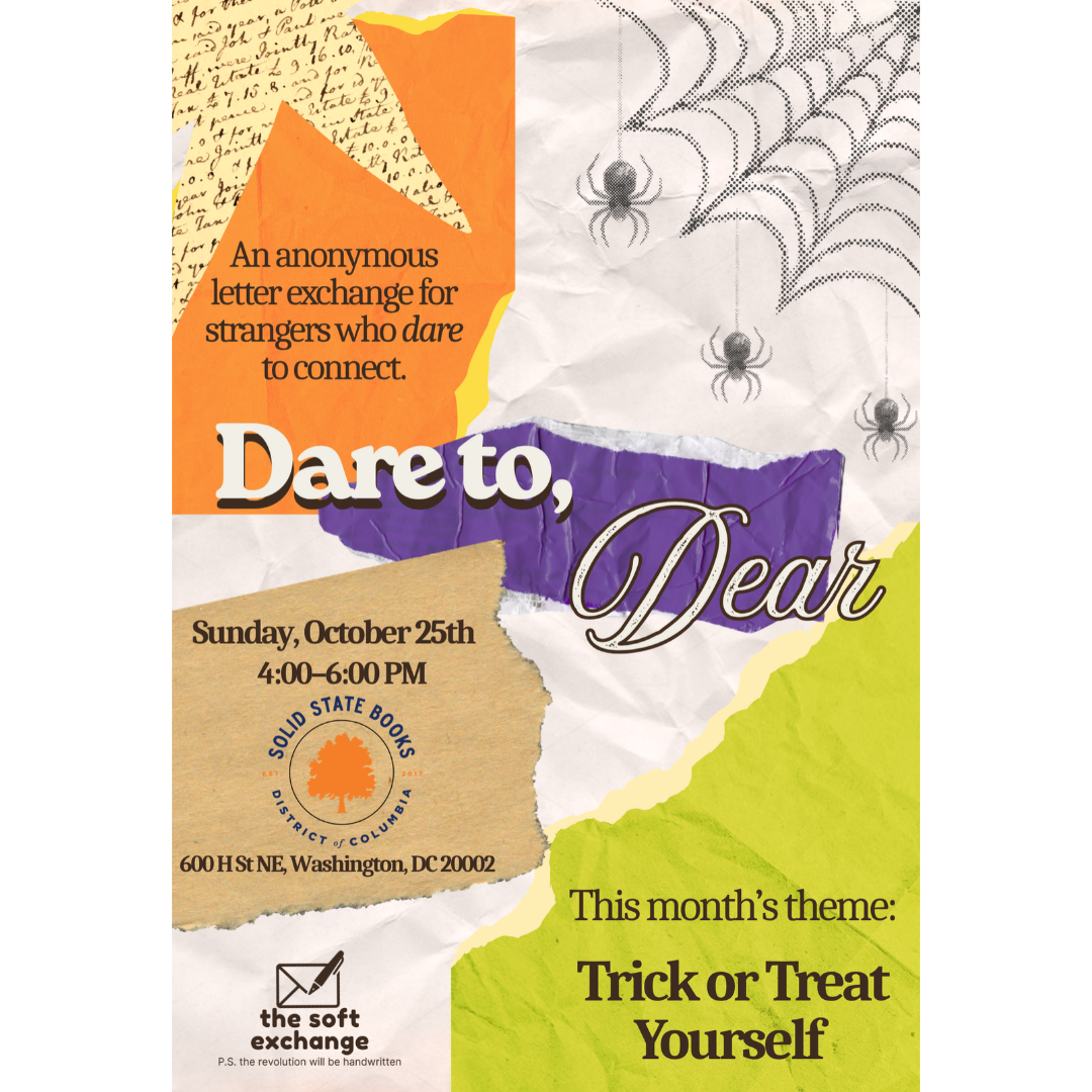 Dare to, Dear: Letter Exchange &amp; Conversation Salon