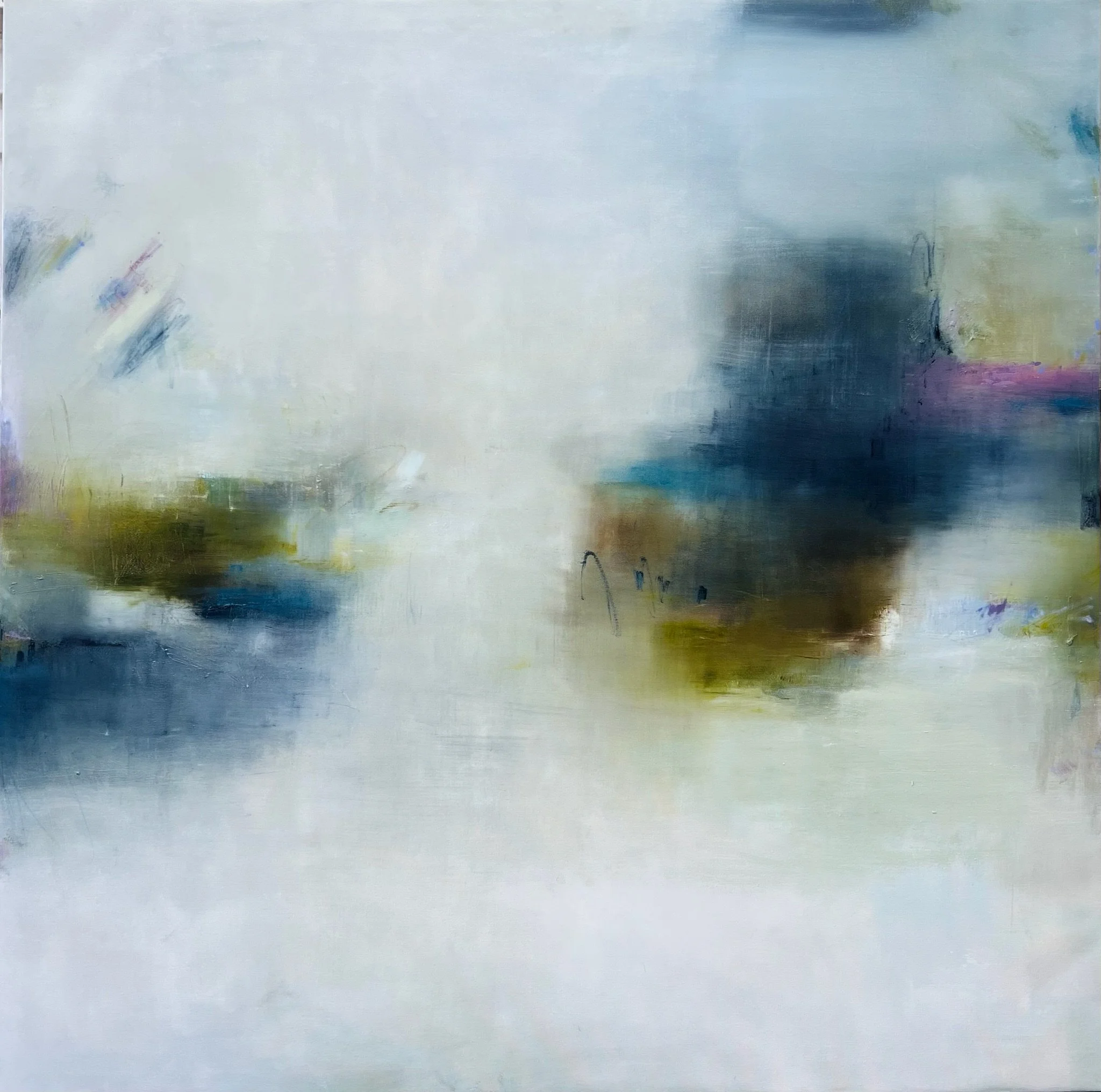  52in x 52in   oil on canvas 