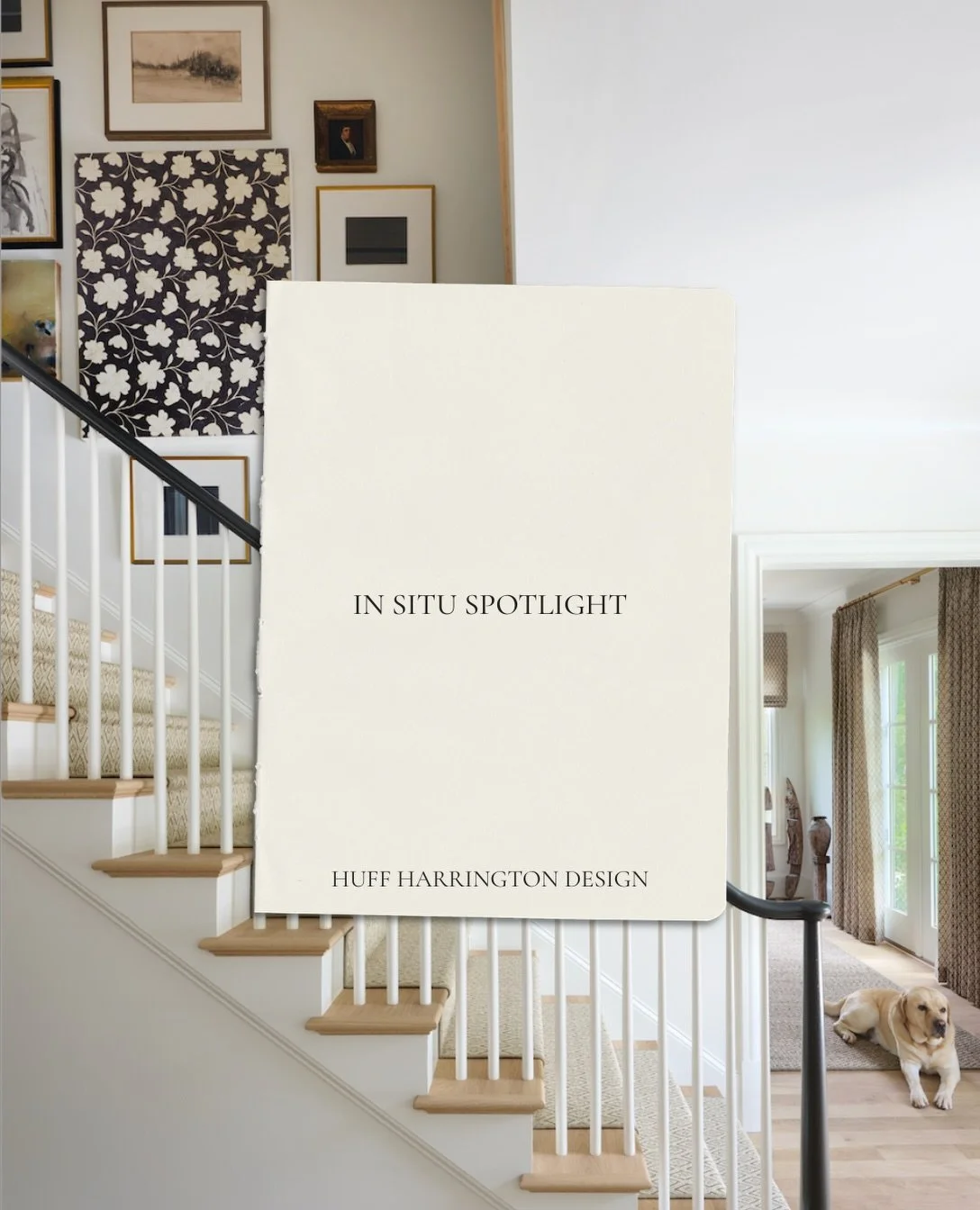 IN SITU SPOTLIGHT with @huffharringtondesign !!! 

One of my absolute favorites!! I just love how balanced and dynamic this gallery wall is. Thank you to the lovely team at HHD for including &ldquo;Just the Beginning&rdquo; pair!