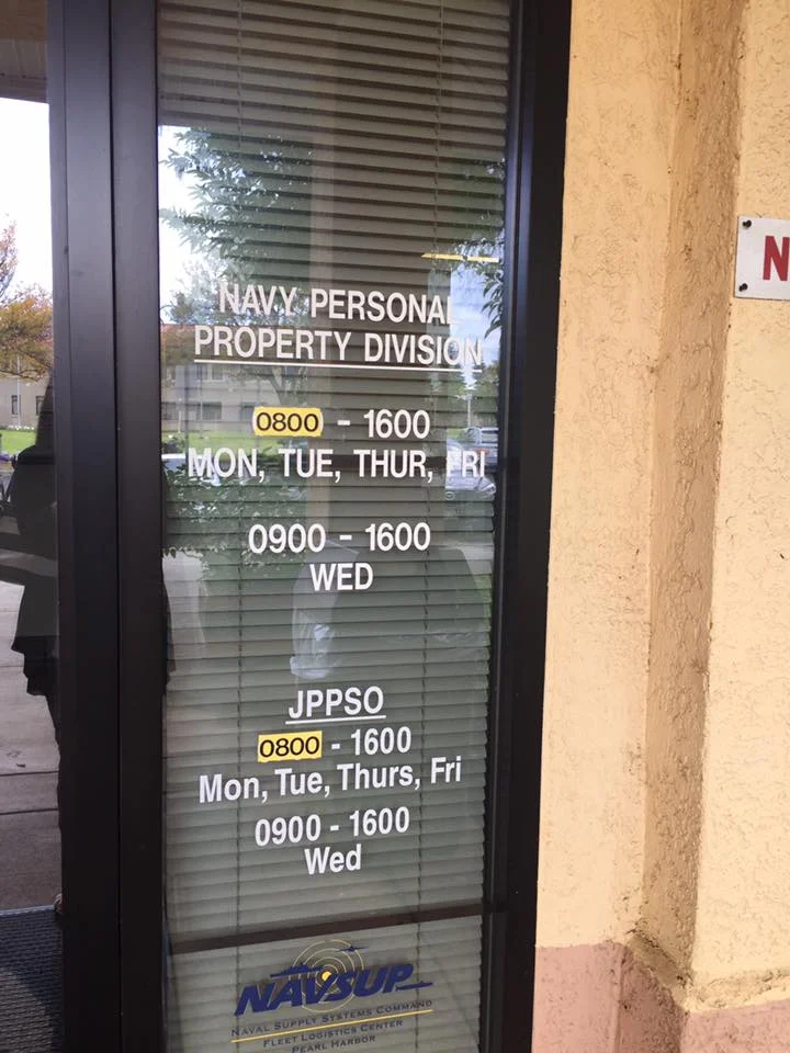 Navy Housing office and JPPSO short term storage