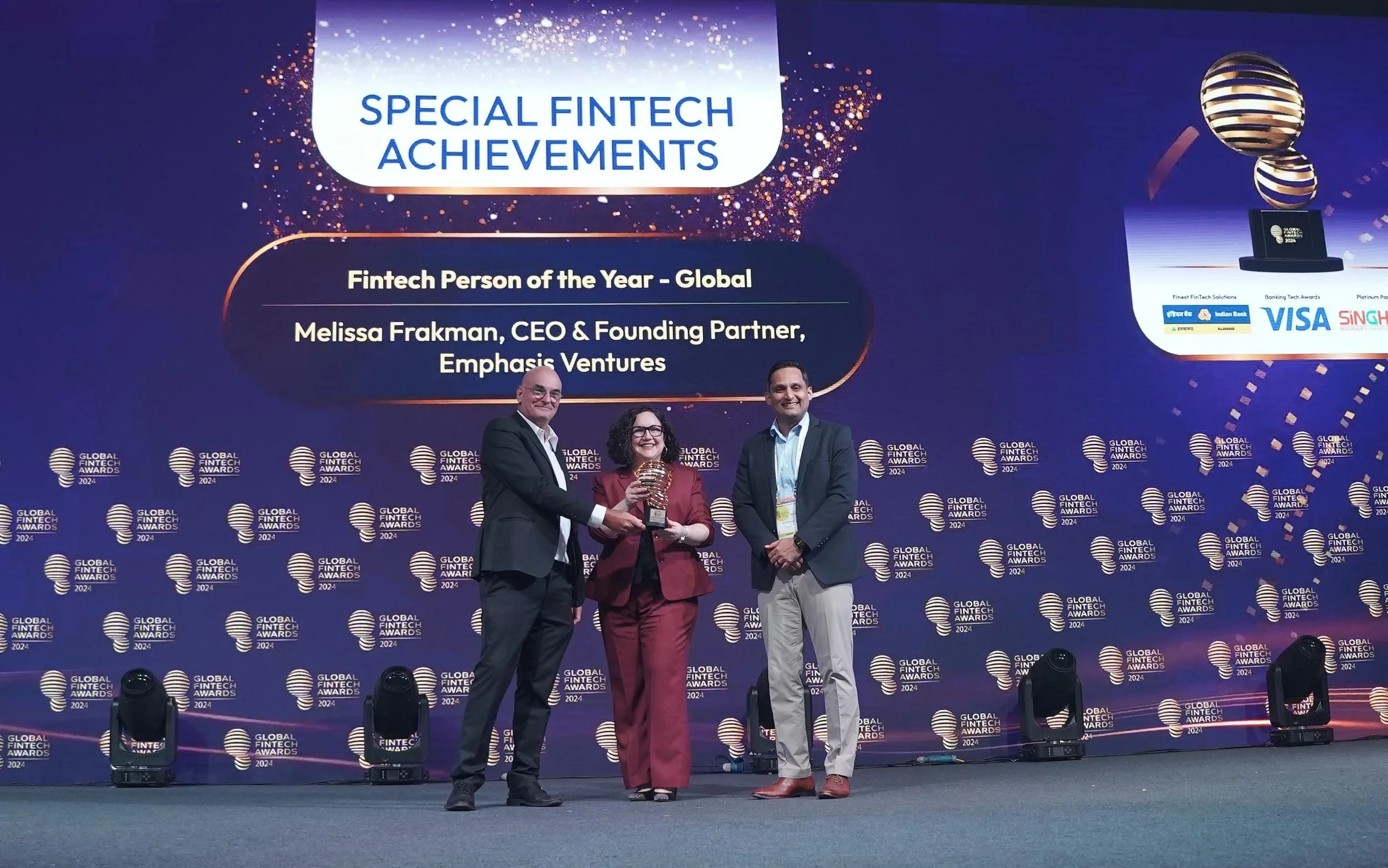 EMVC's Melissa Frakman recognized as Fintech Person of the Year