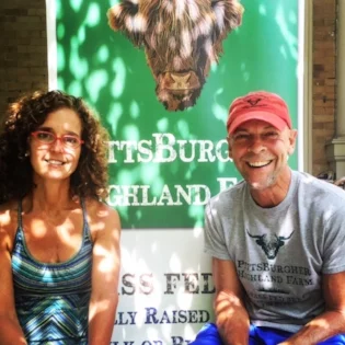 Dana & Mark's operation is all organic, using no pesticides or herbicides, and even employing minimal use of equipment....this is straight from the cow's mouth.
