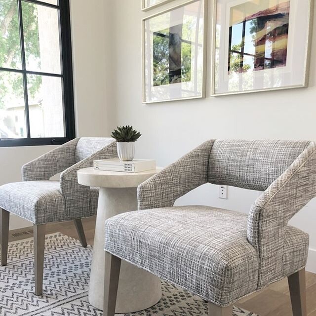 How lucky are we that we get to create spaces that our clients get to live in, work in and create memories in?!!We love what we do and we also are LOVING how the super chic home office is coming  together at the #clarksonnewbuild project! Can&rsquo;t