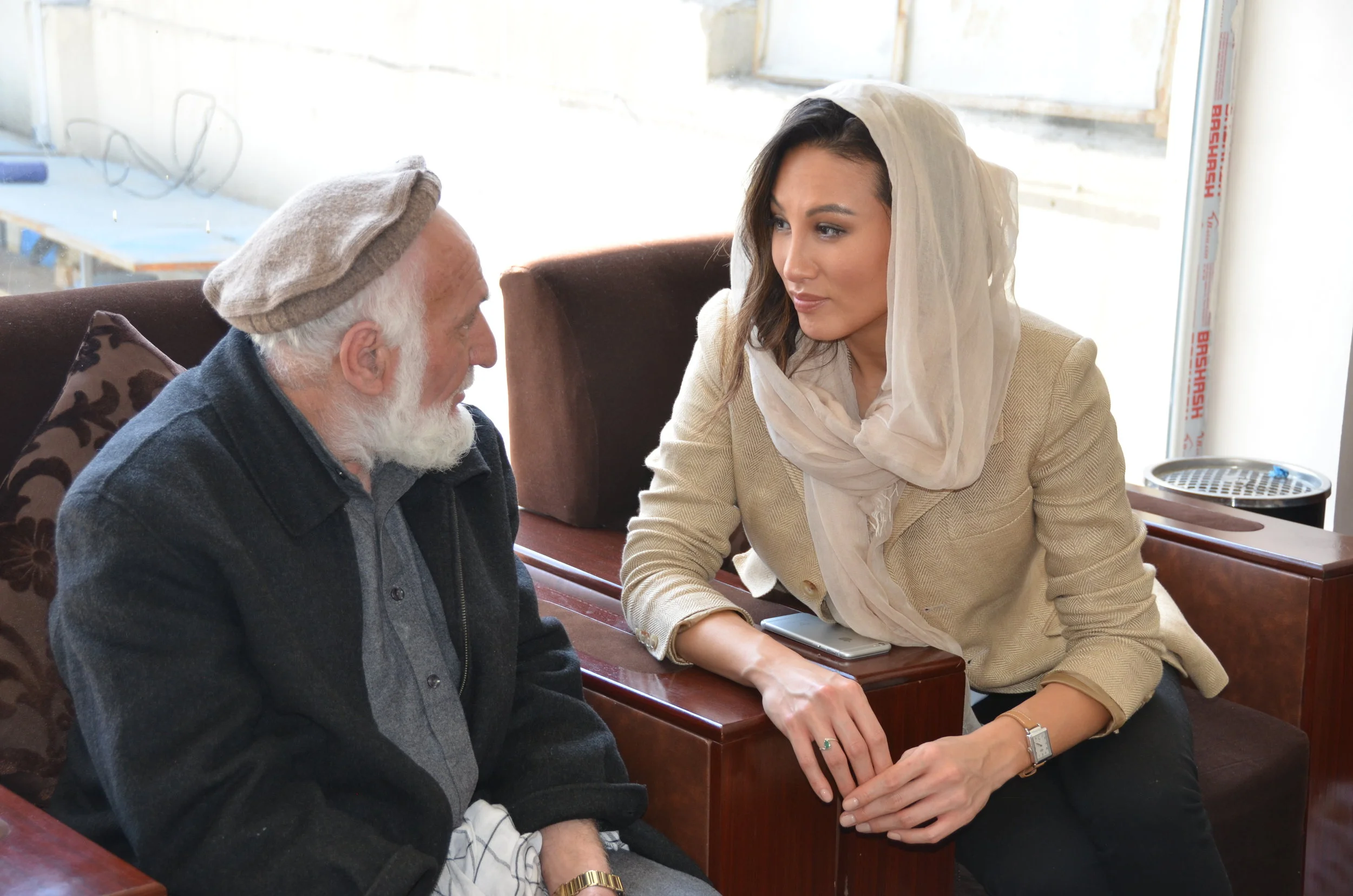Interview in Dari