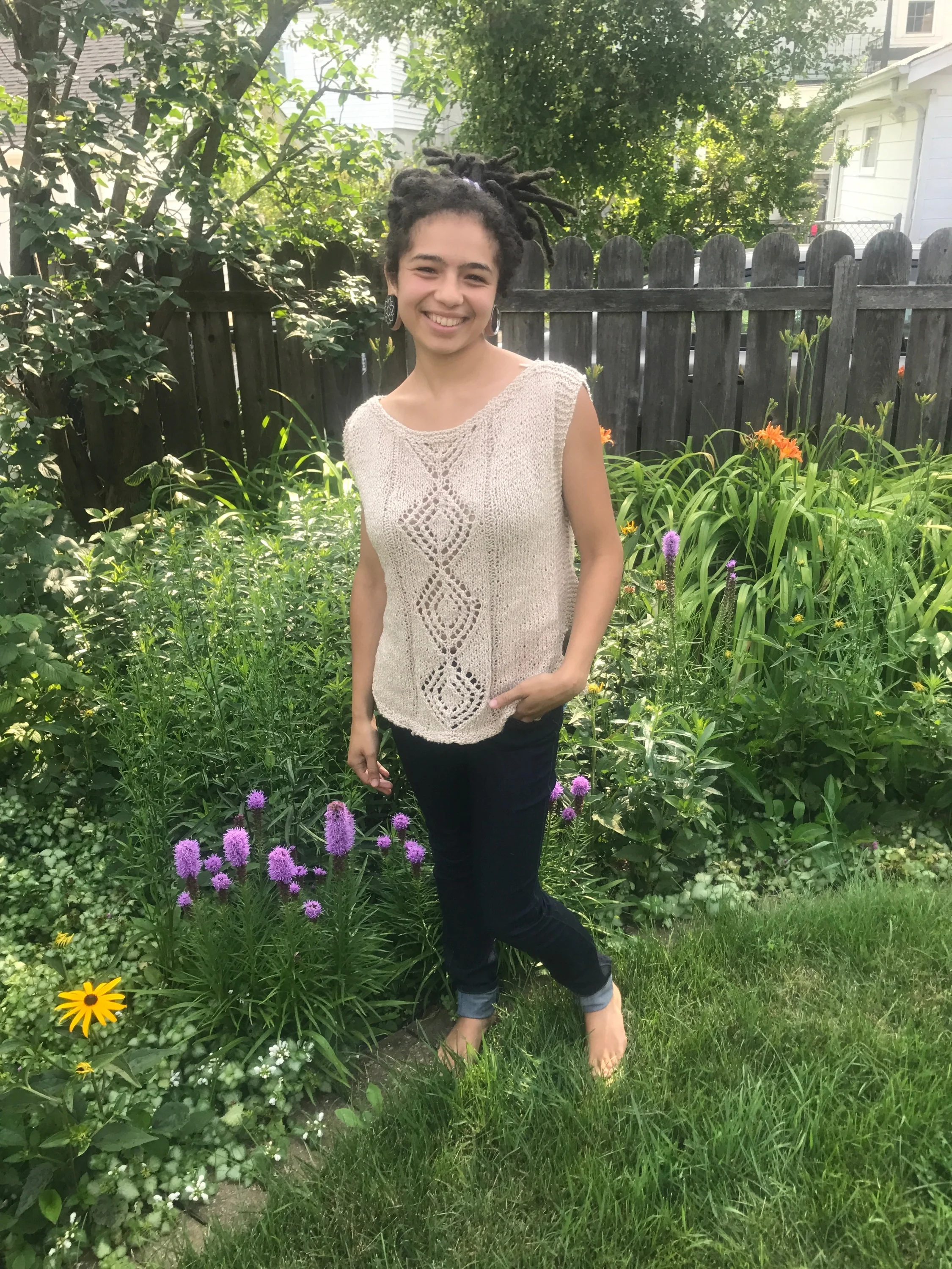 The dolman Diamond top