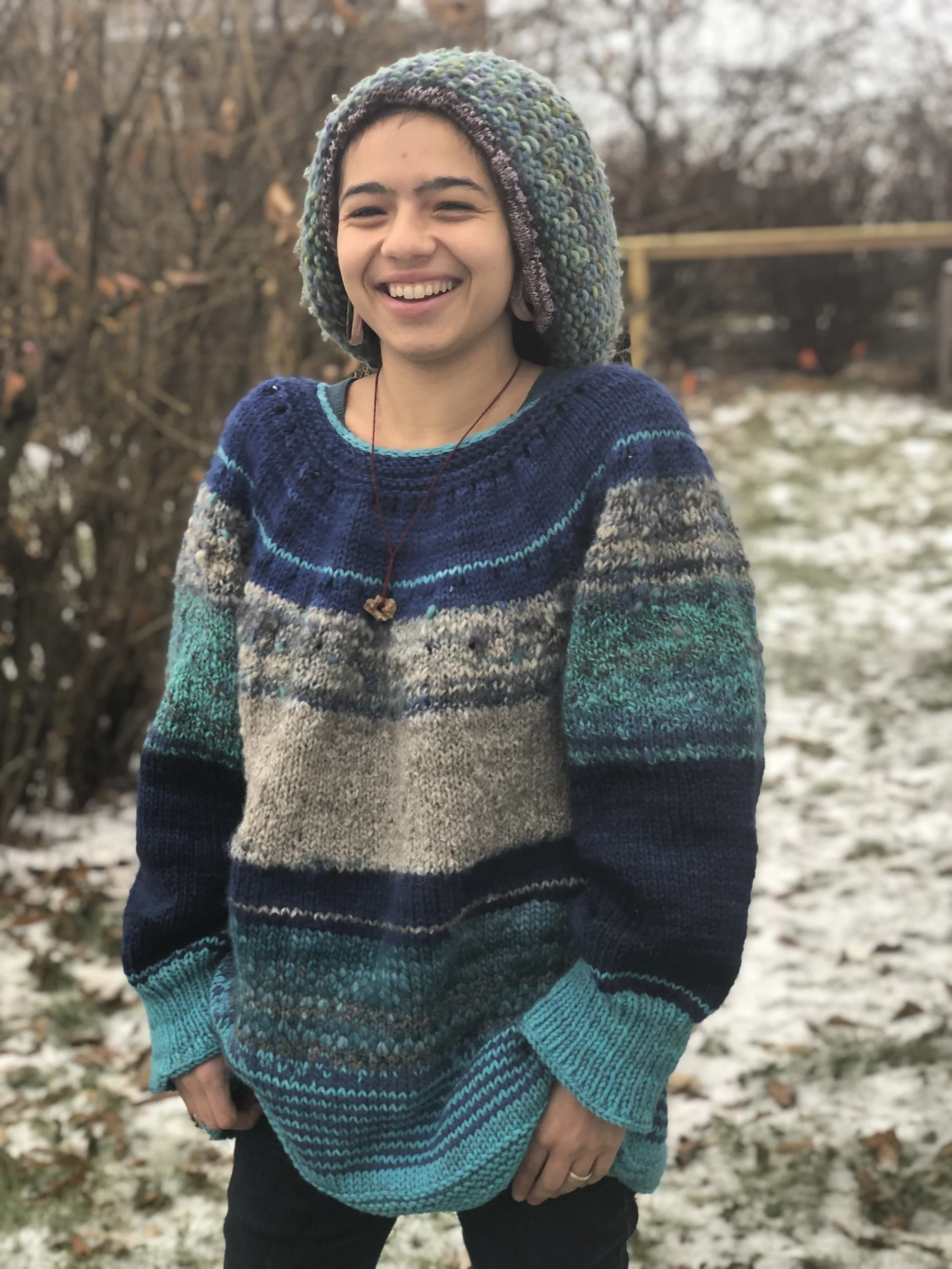 Snowflake Obsidian Tunic — Mother of Purl