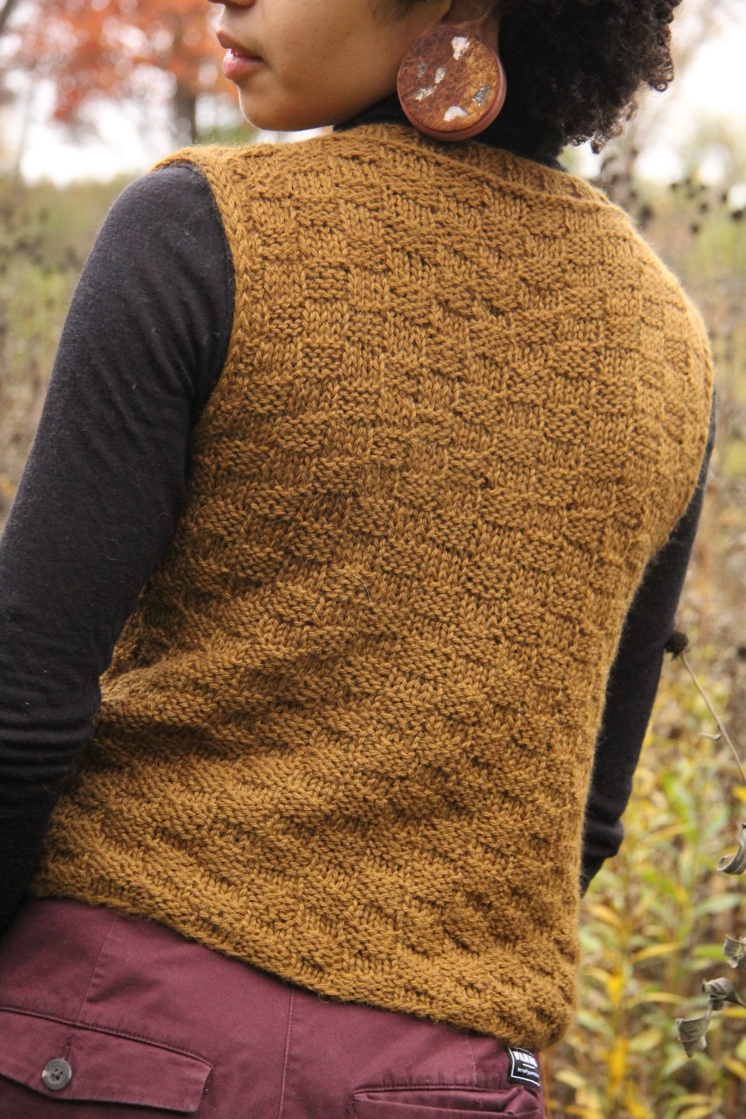 Ochre Sweater Vest
