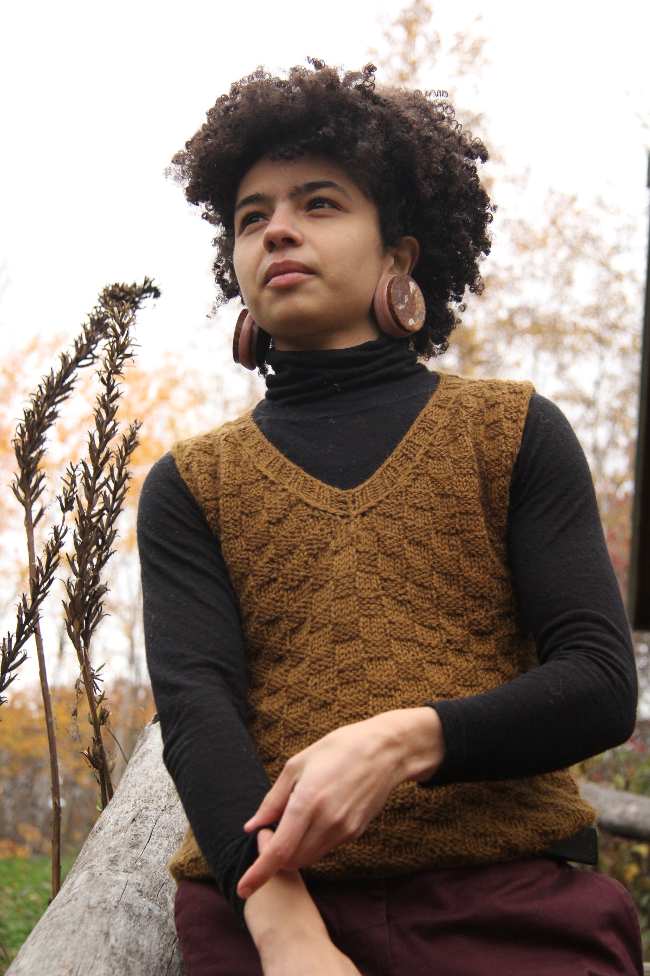 Ochre Sweater Vest