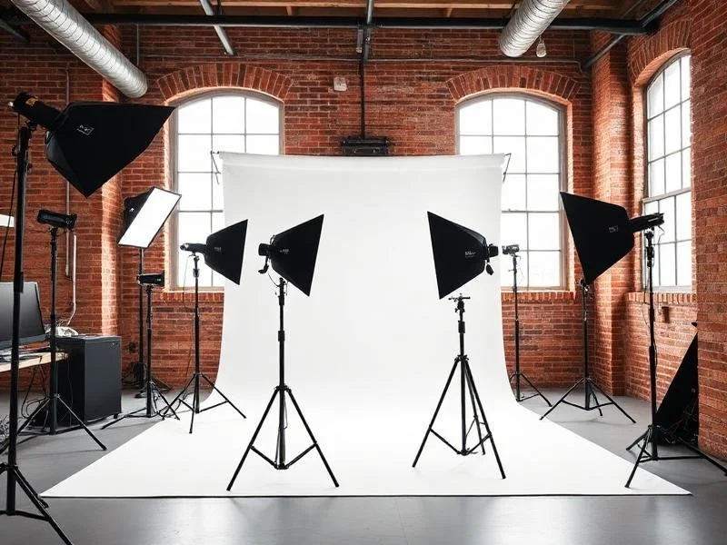 Studio Photography Setup
