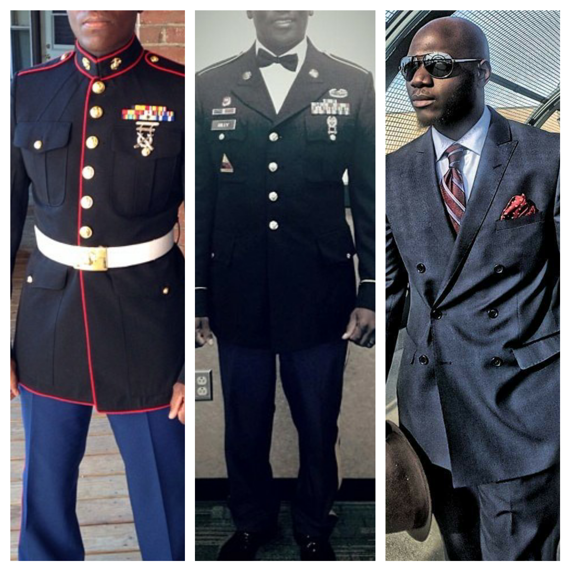 My brothers and I. See what a good tailor can do for you?