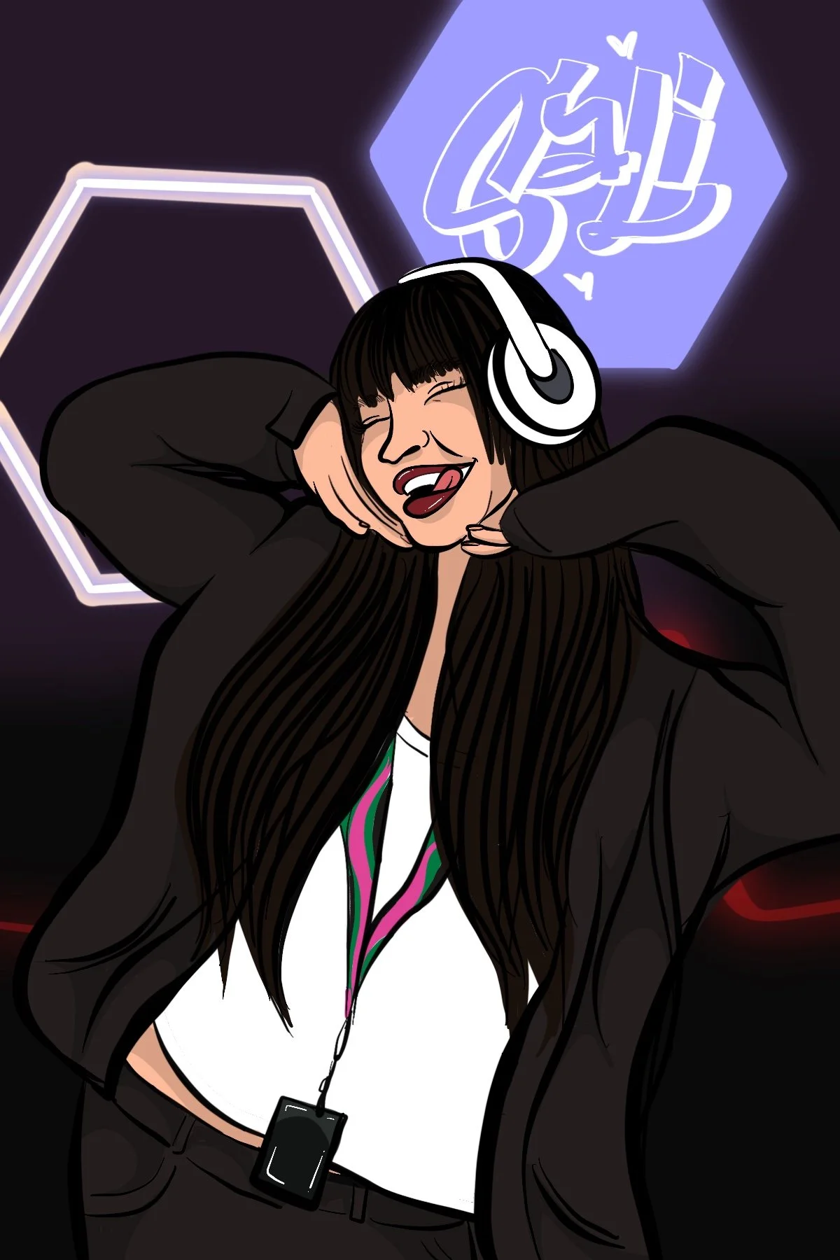 "Sali"

Custom digital portrait commissioned by a client for a friend who was beginning their gaming journey.