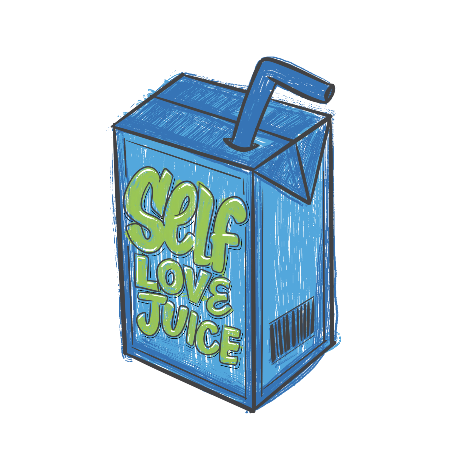 "Self Love Juice"

1/5 sticker designs I created for an educational non-profit in the brand's colors while honoring my style.