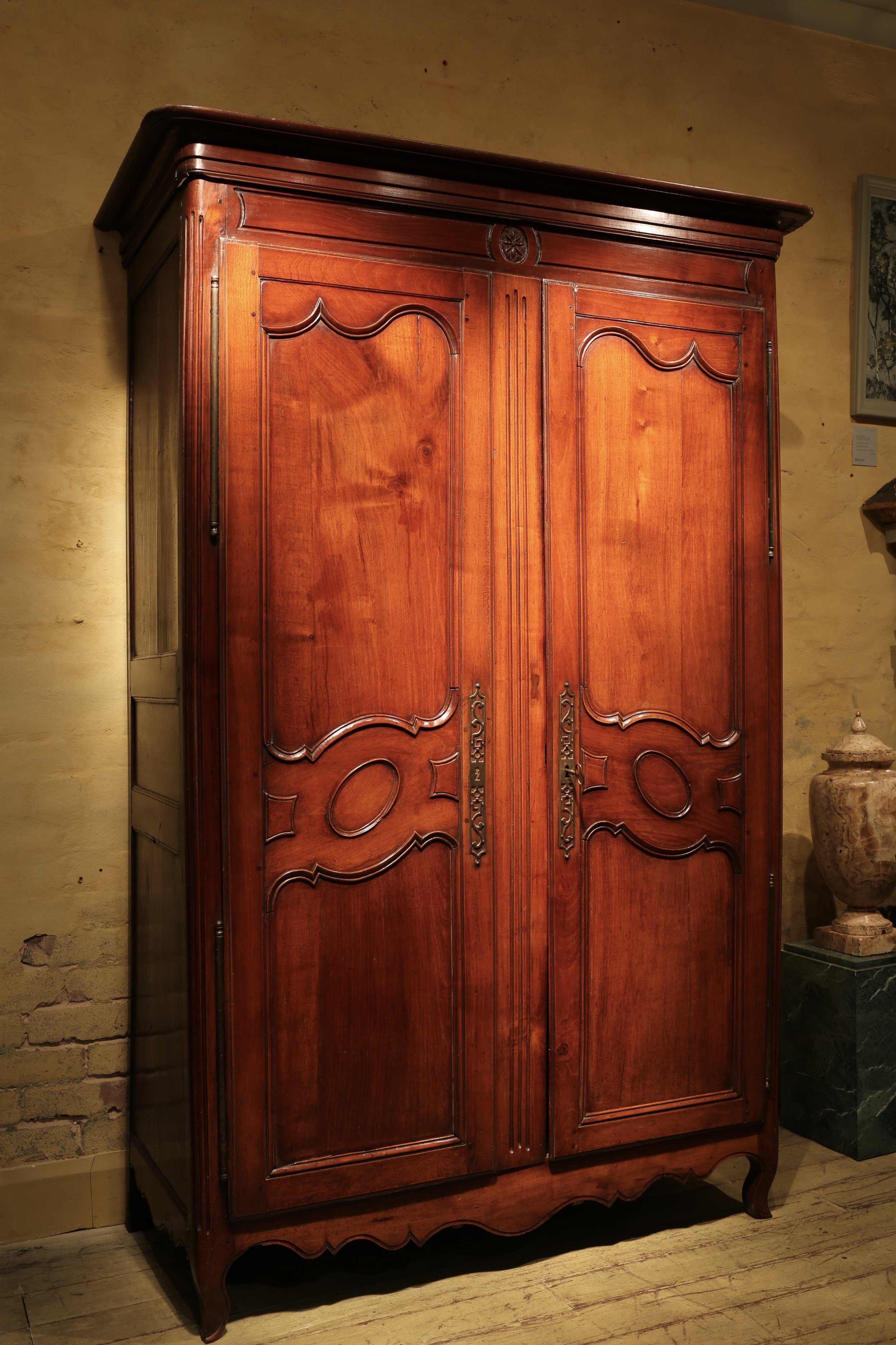 Louis XV cherrywood armoire