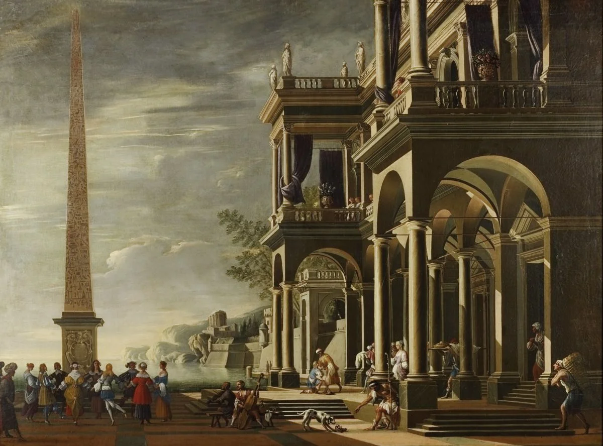 17th century Capriccio by Alessandro Salucci