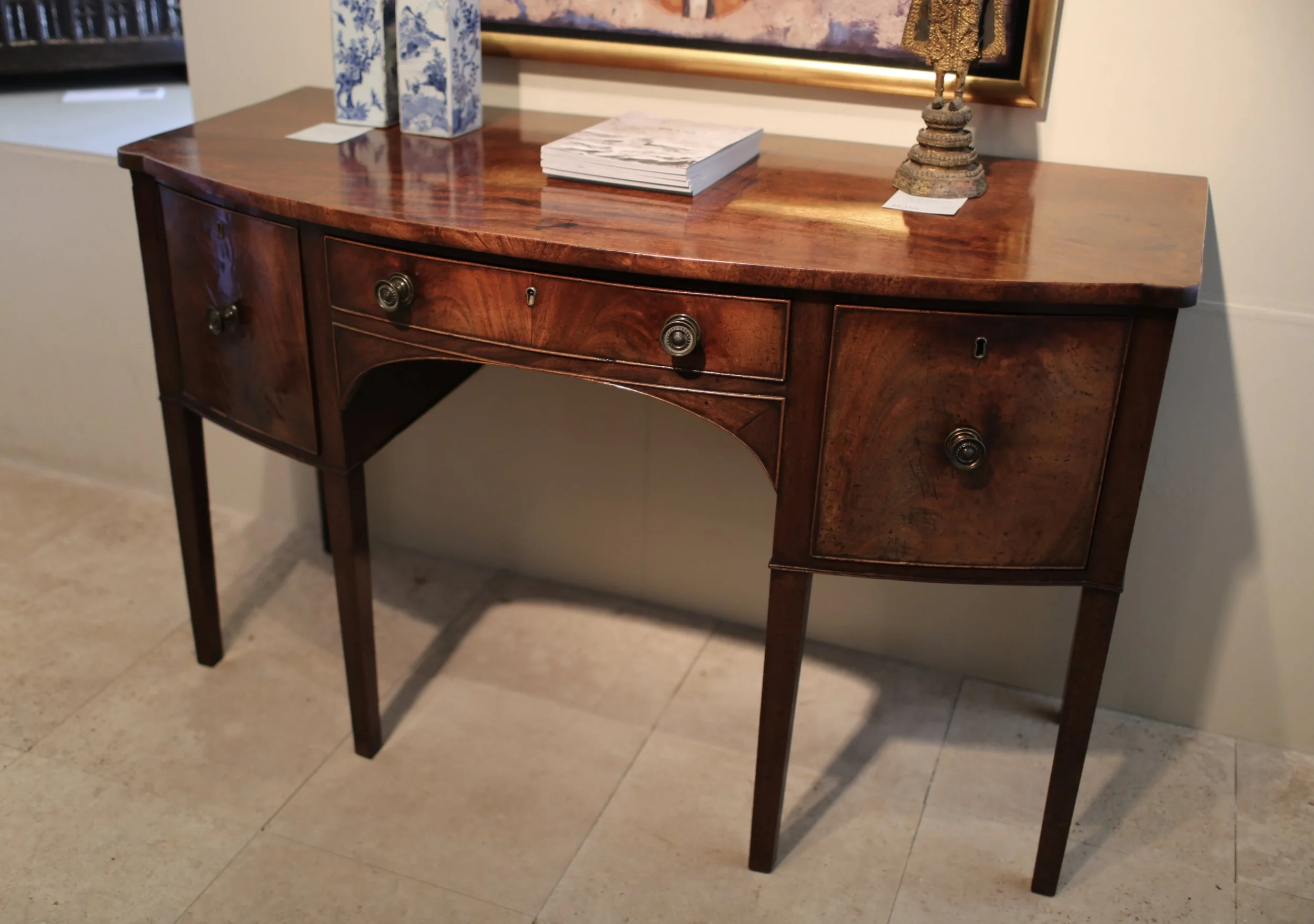 George III mahogany sideboard