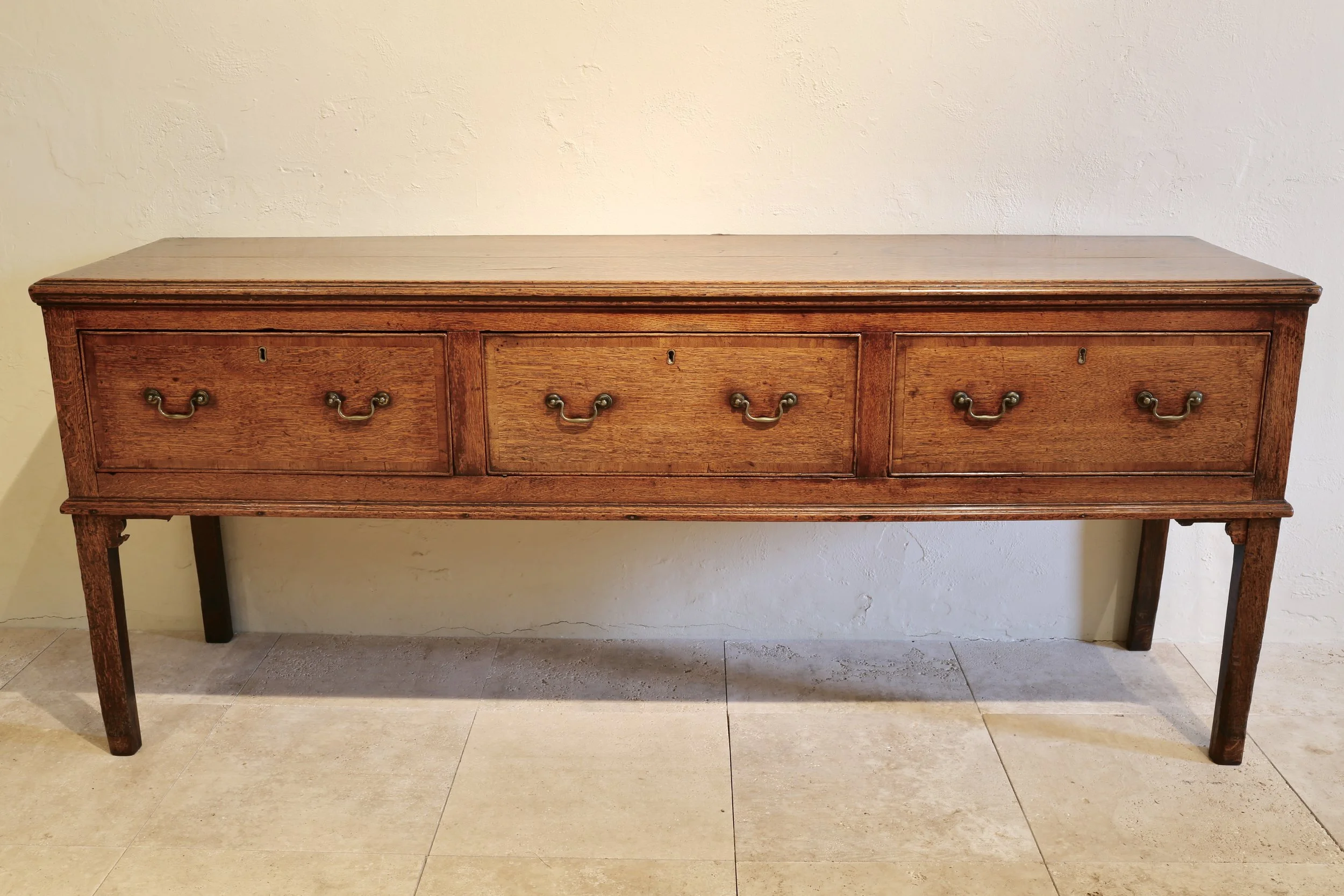 George III oak dresser