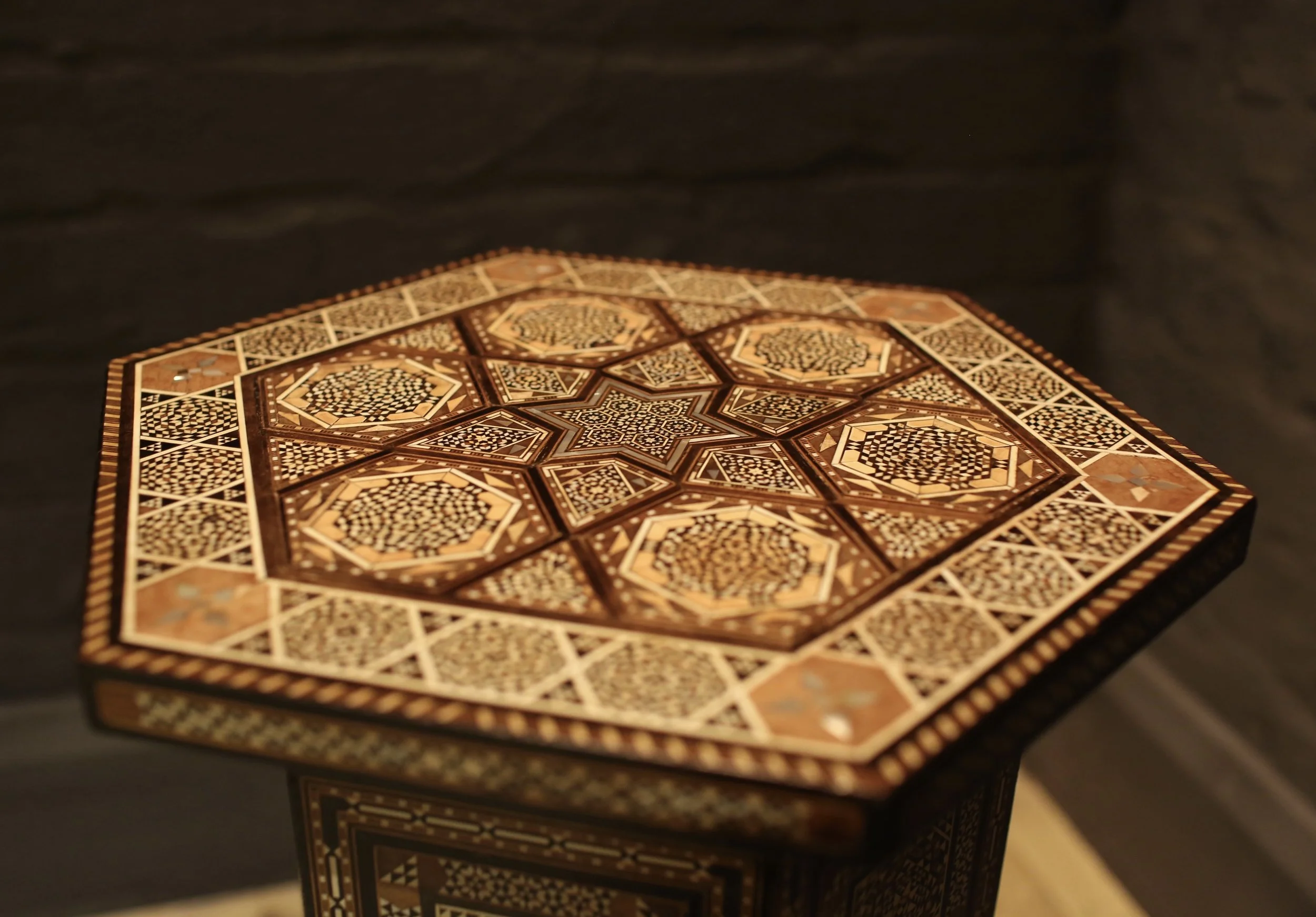Early 20th century Syrian table
