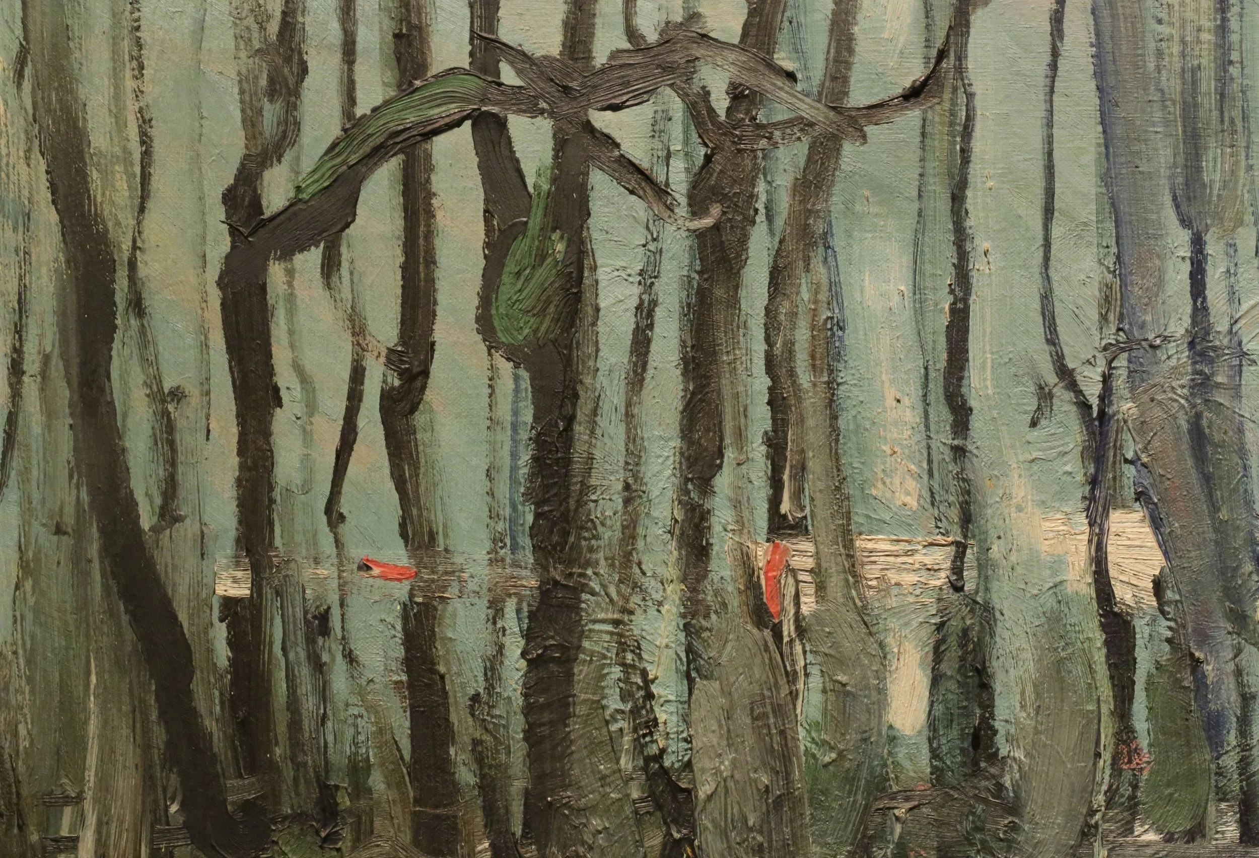 Oil on canvas, 1950's