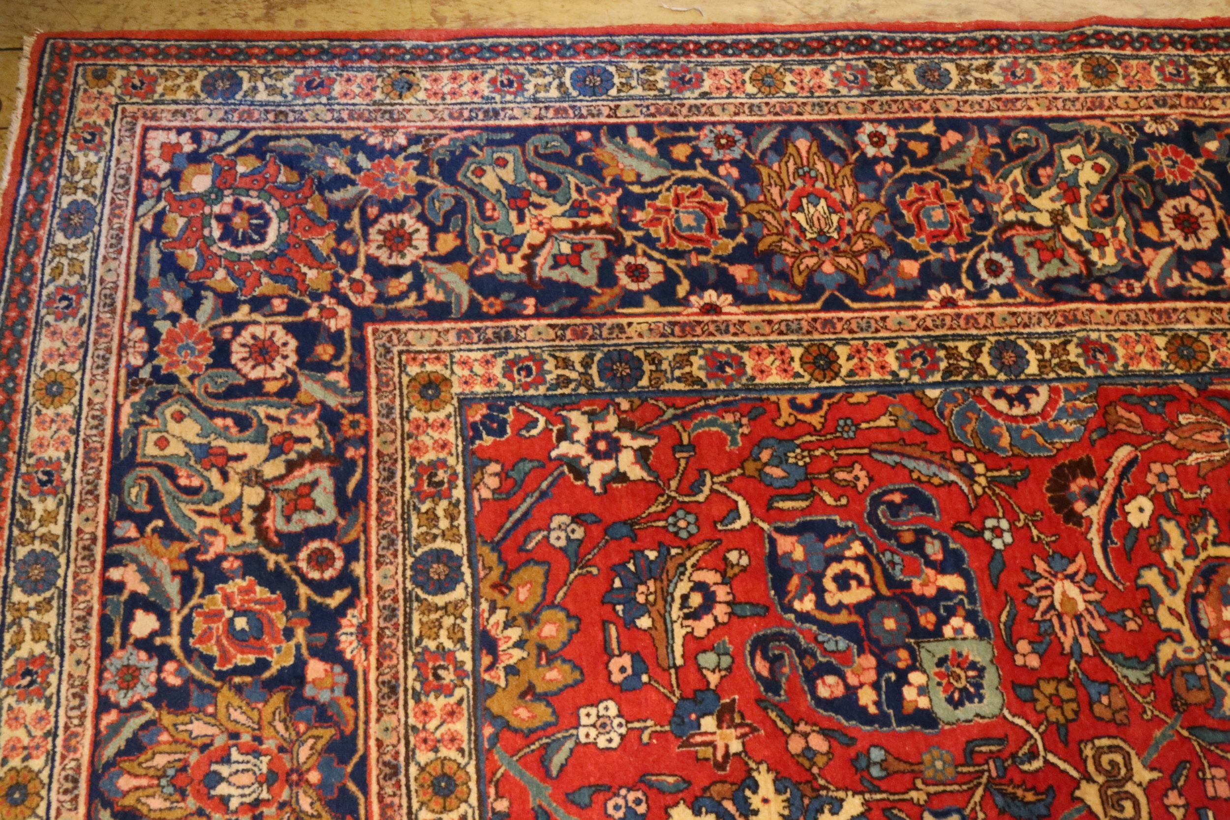 Large Tabriz carpet