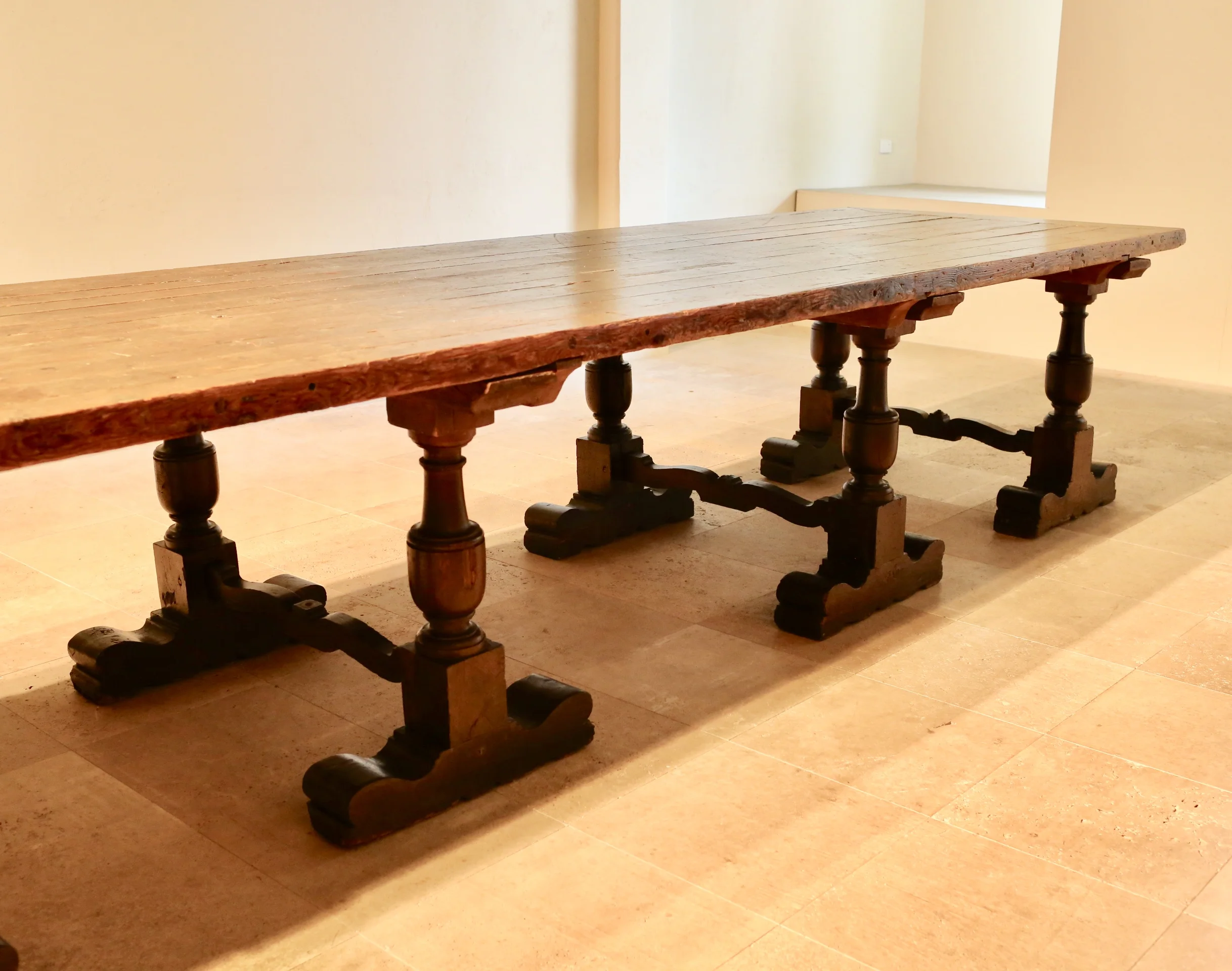 Massive 16th century library table