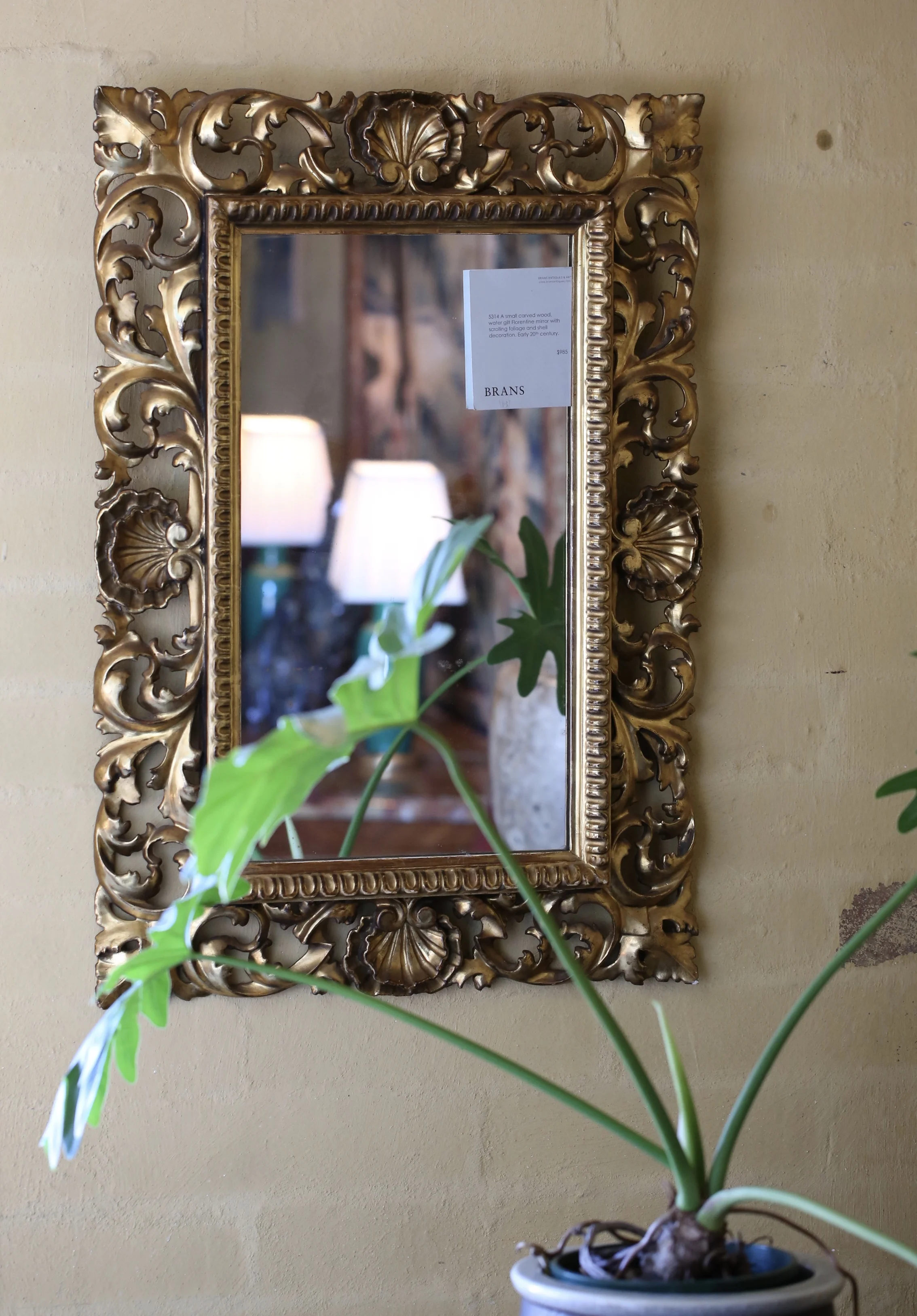 Florentine mirror
