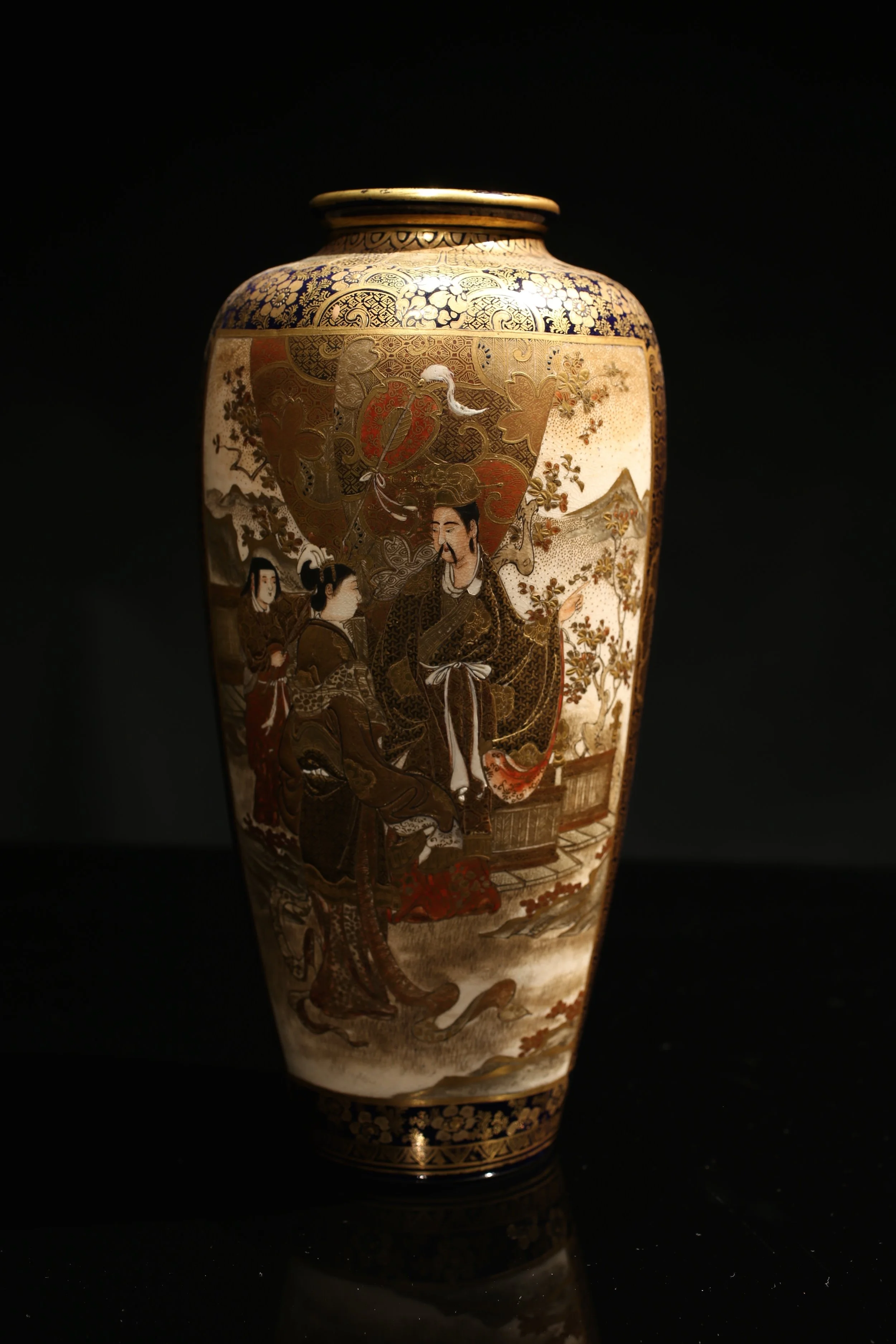 Satsuma vase