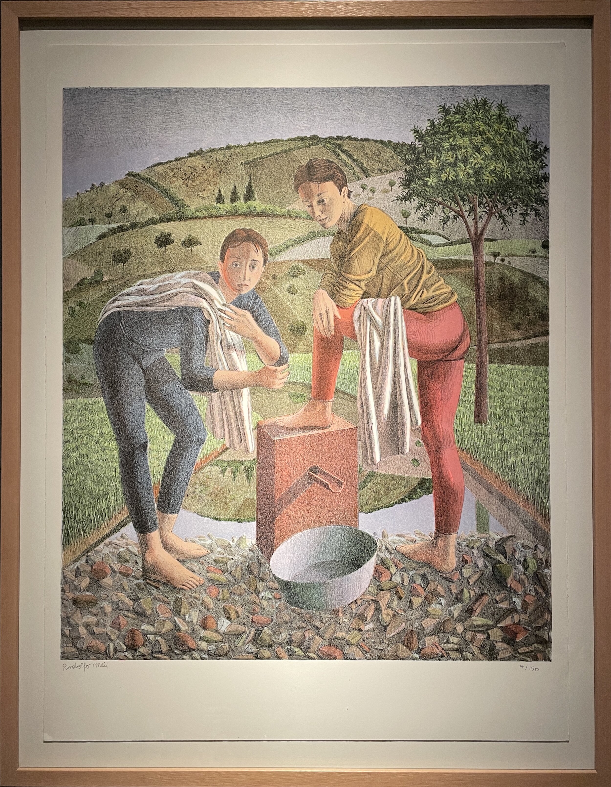 Rodolfo Meli - Lithograph