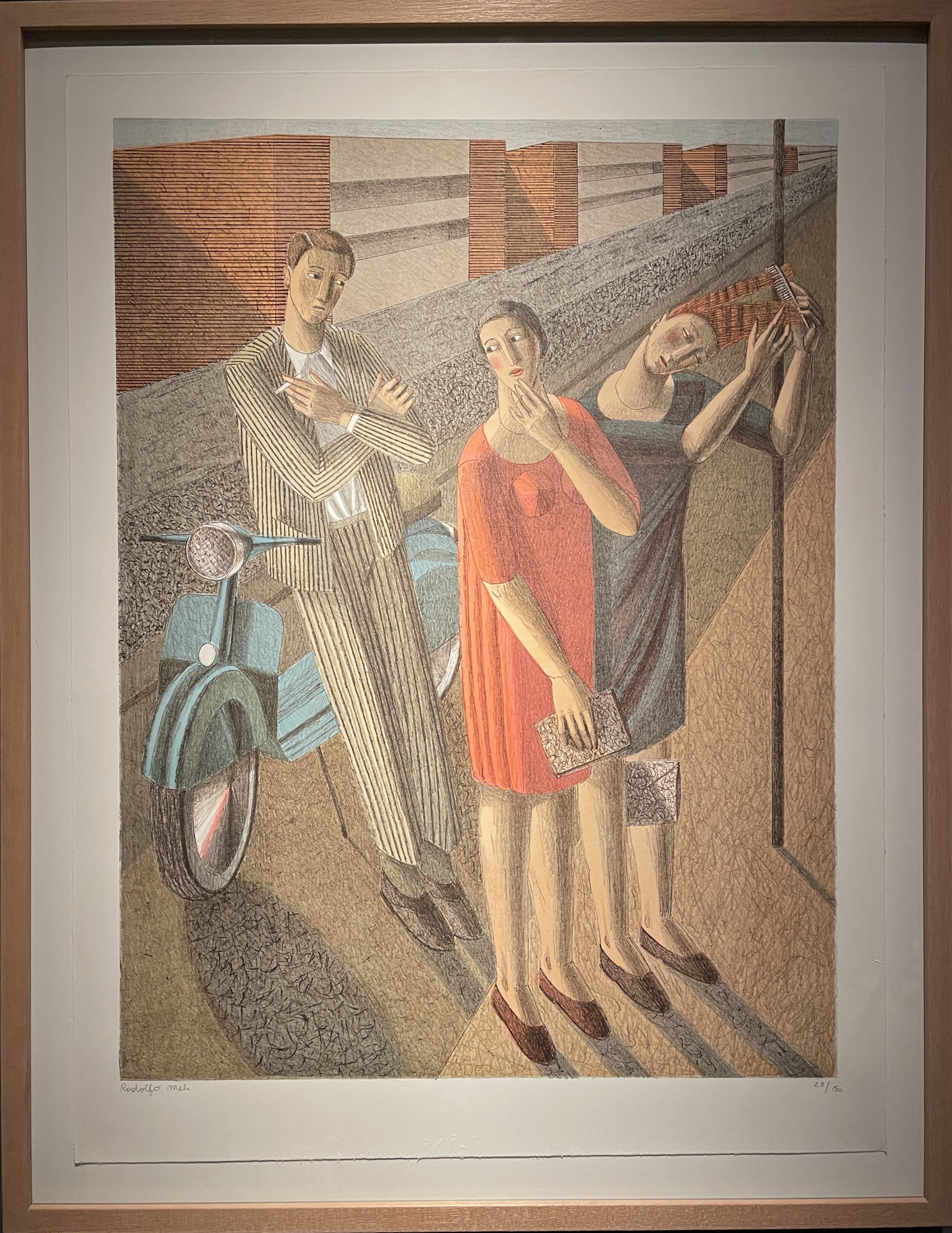 Rodolfo Meli - Lithograph