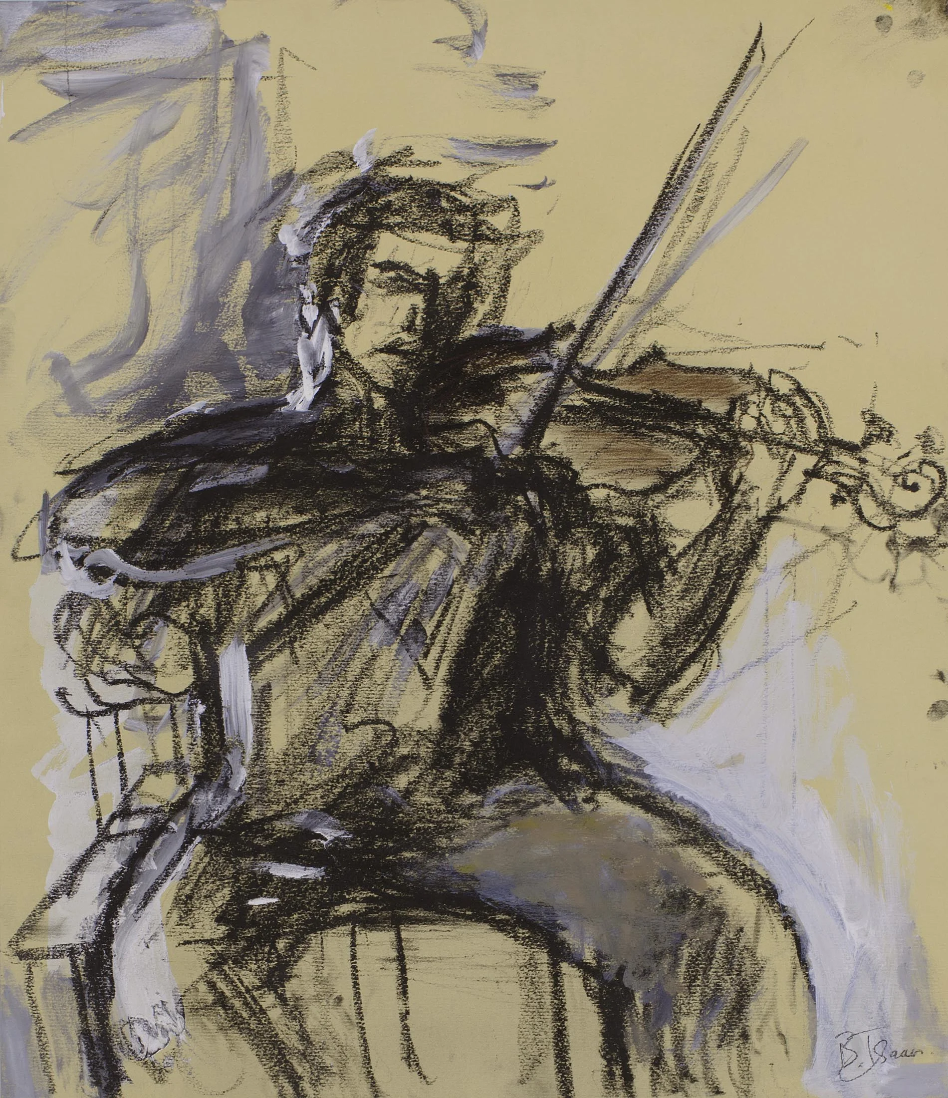 PASSIONES Charcoal and acrylic on paper | 71.5 x 80.5 cm | 2015