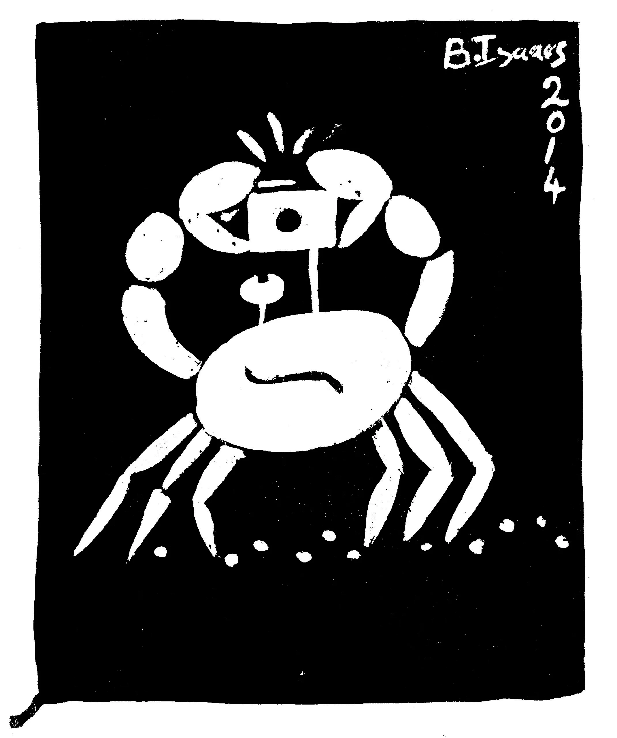 THE TOURIST Indian Ink on watercolour paper | 38 x 31 cm (framed) | 2014