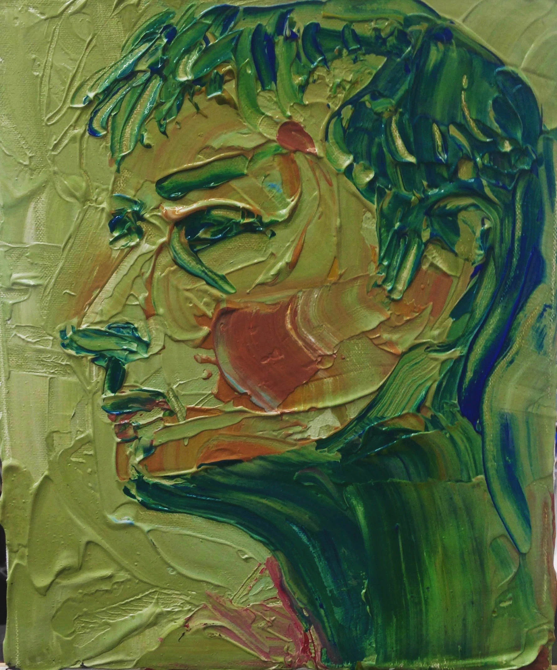 JACK Acrylic on Canvas | 24 x 30 cm | 2017