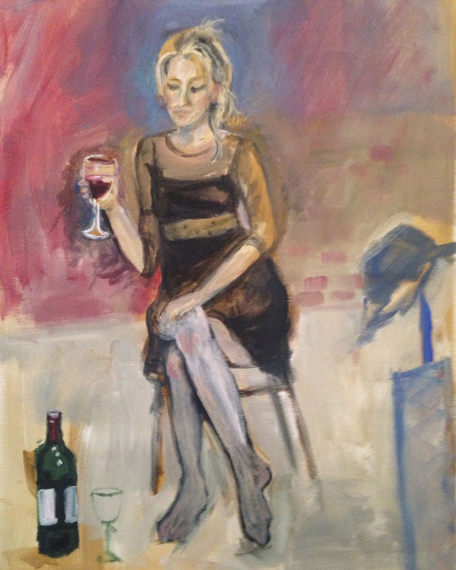LUCY Acrylic on Canvas | 51 x 71 cm | 2016