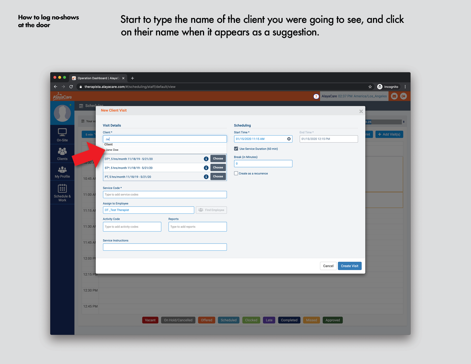 How to log no shows at the door Desktop7.png
