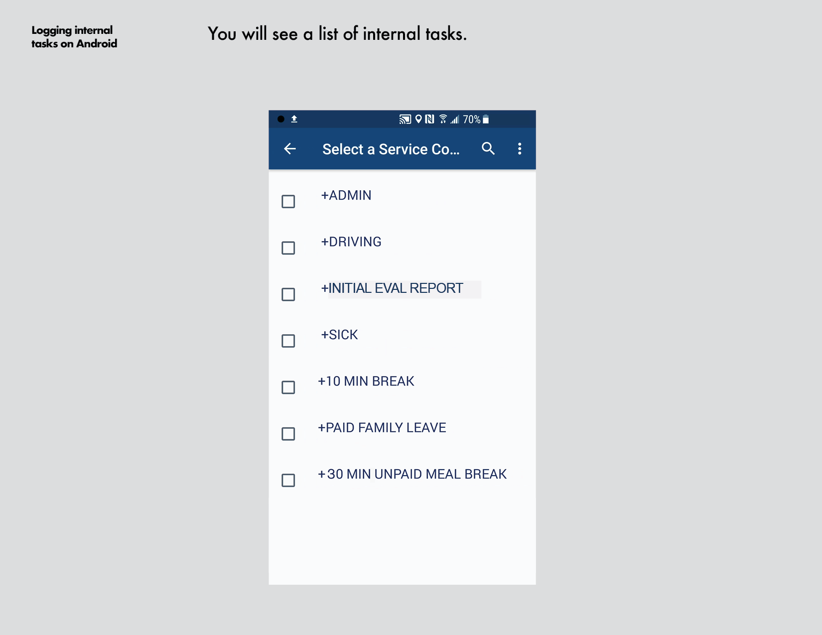 How to log internal tasks Android7.png