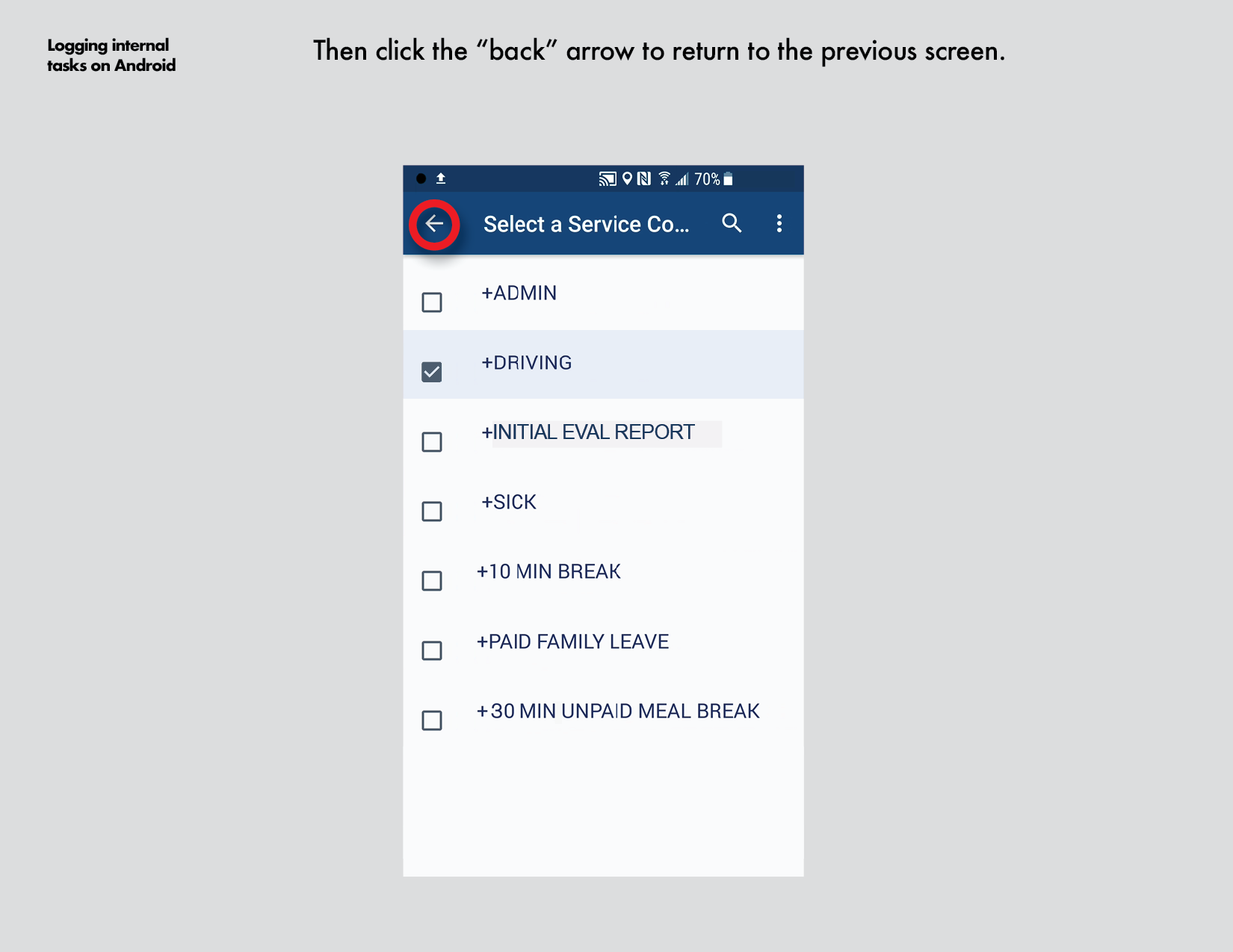 How to log internal tasks Android10.png