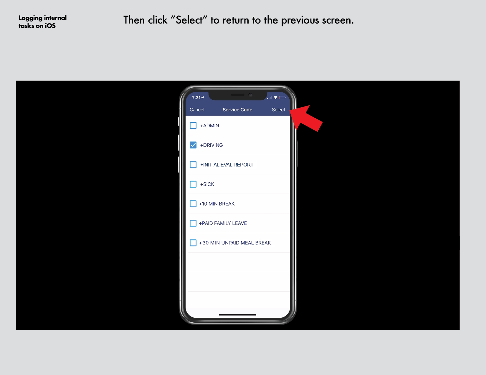 How to log internal tasks iOS10.png