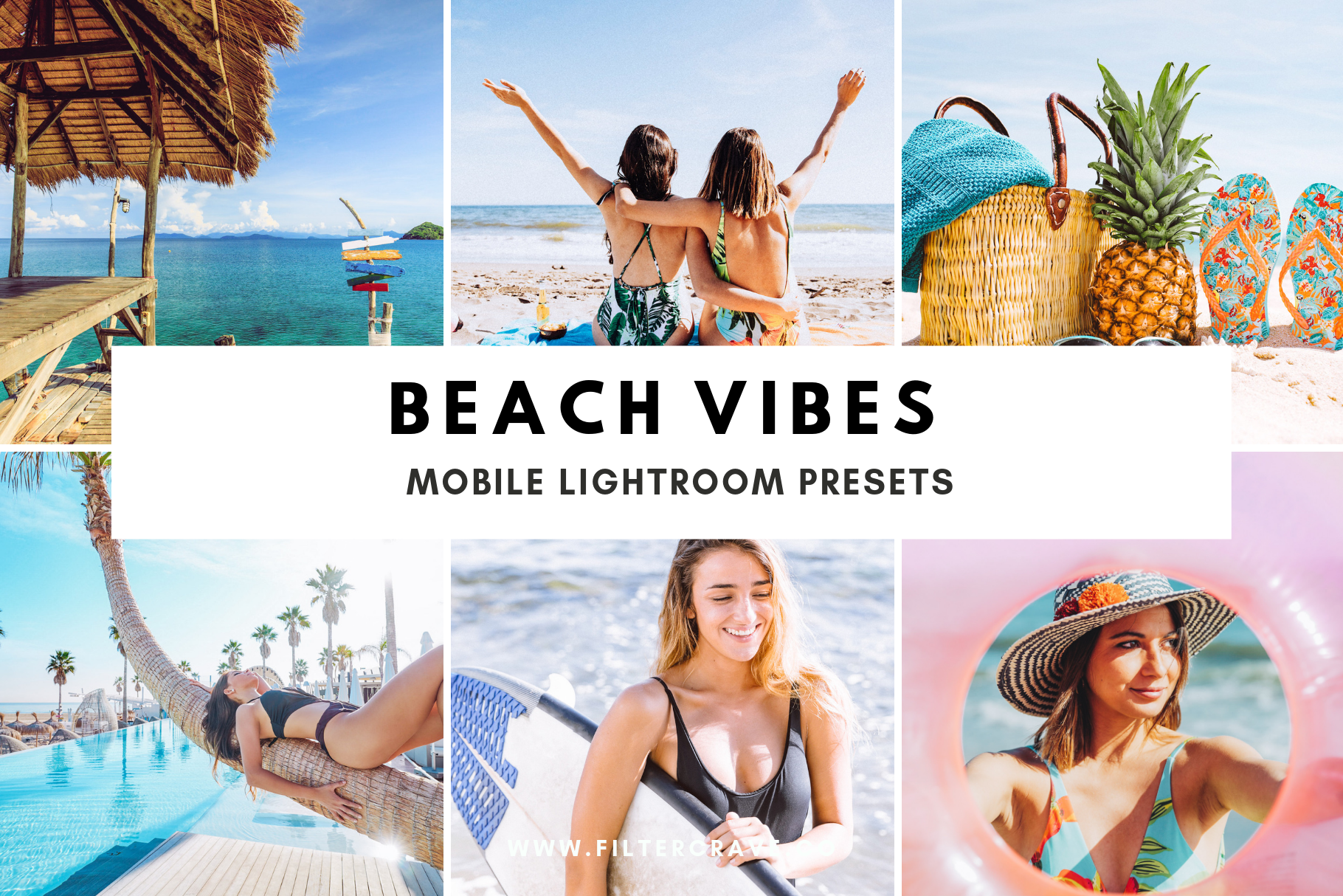 Beach Vibes Mobile Lightroom Presets