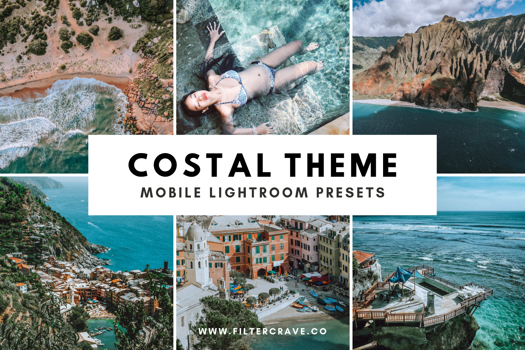 Costal Mobile Lightroom Preset Collection  