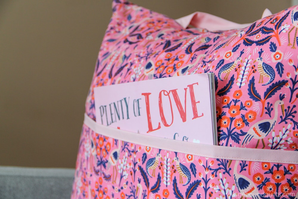 Easy Reading Pillow — Village Bound Quilts