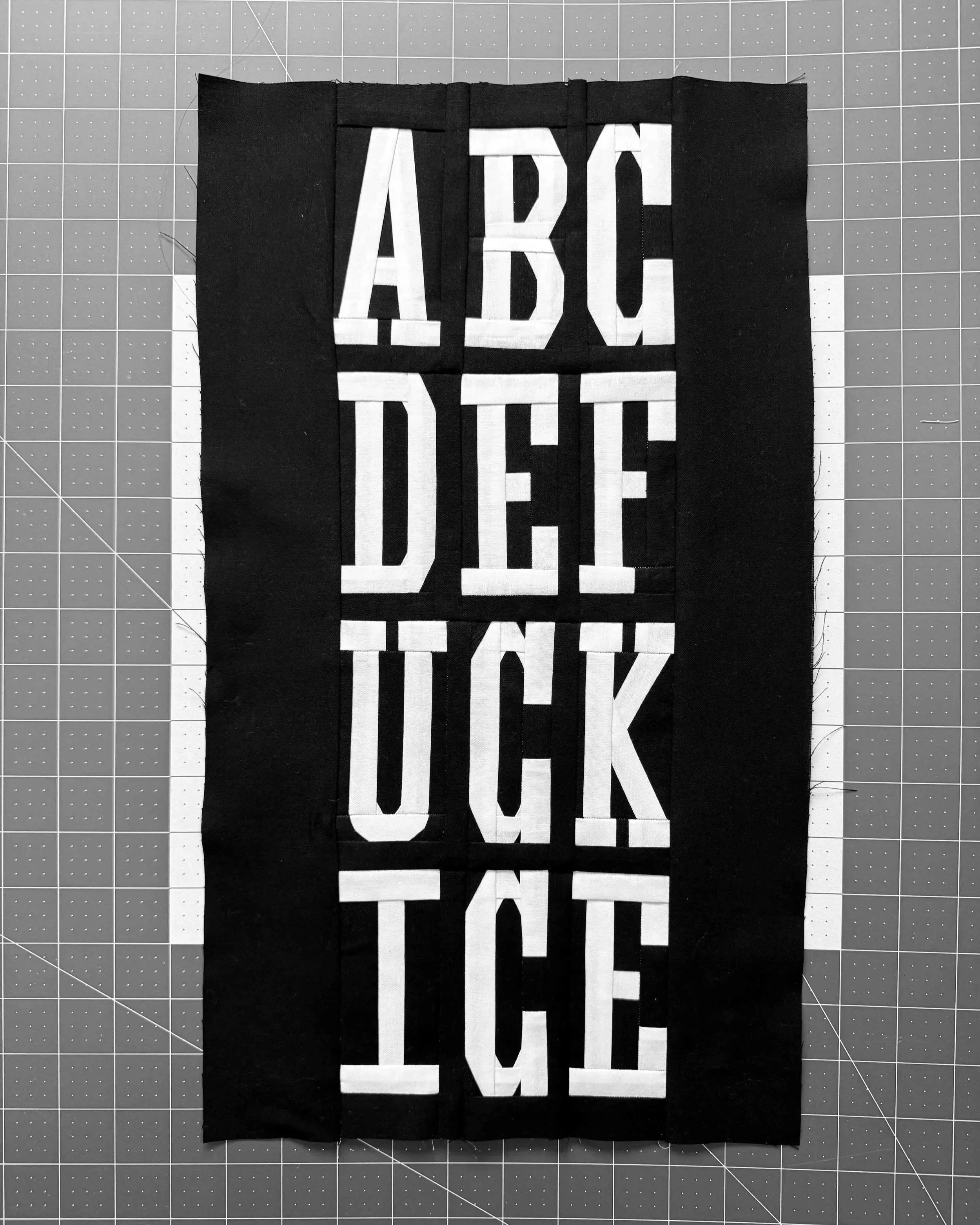 ABCDEF...ICE Block Pattern (PDF)