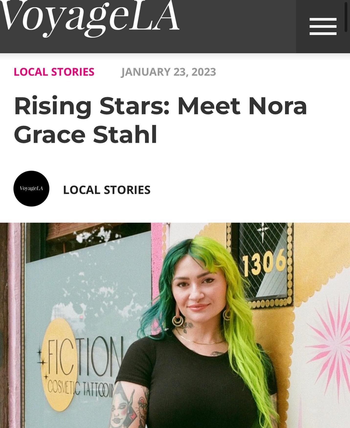 Thank you @voyagelamag for the interview! 🥲💓 Link in my story to check it out 🍒